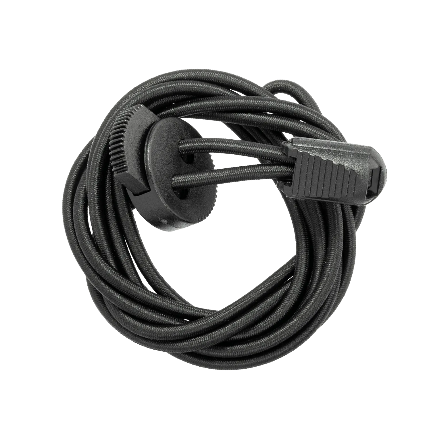 2GO Elastic Quicklaces Black