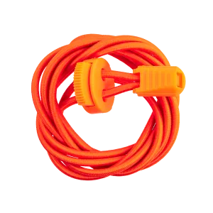 2GO Elastic Quicklaces  Orange