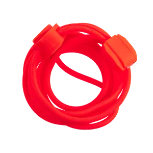 2GO Silicone Quicklaces Red