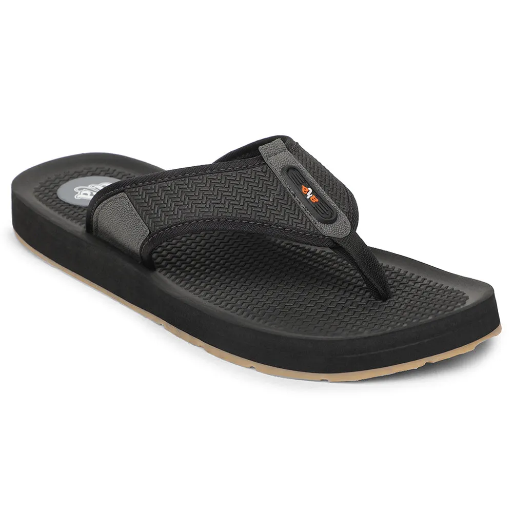 A-HA Black Casual Slipper For Men ANCO-10 By Liberty