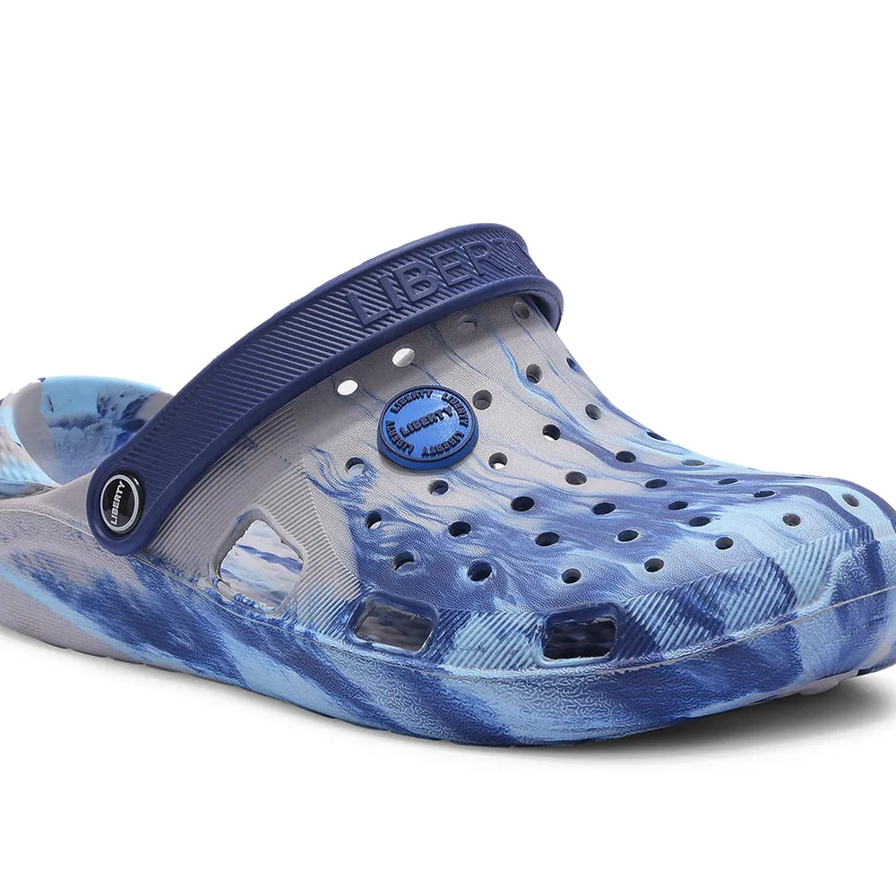 A-HA Royal Blue Slingback Clogs For Men LPMXT-961E By Liberty