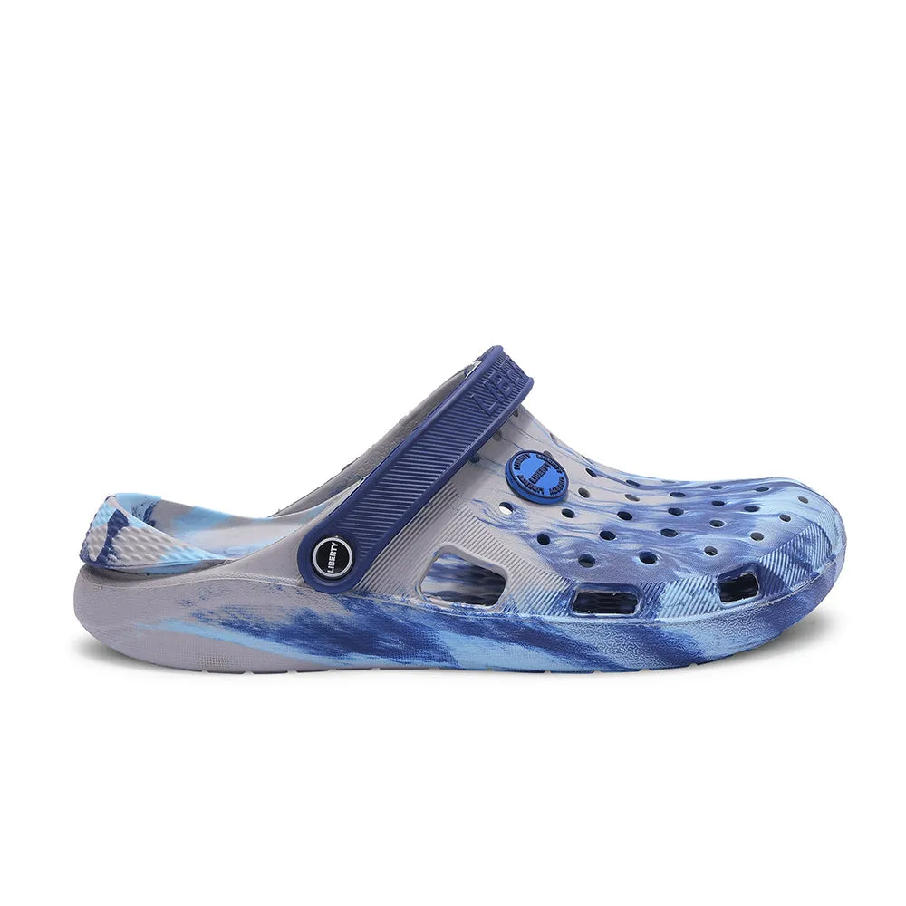 A-HA Royal Blue Slingback Clogs For Men LPMXT-961E By Liberty