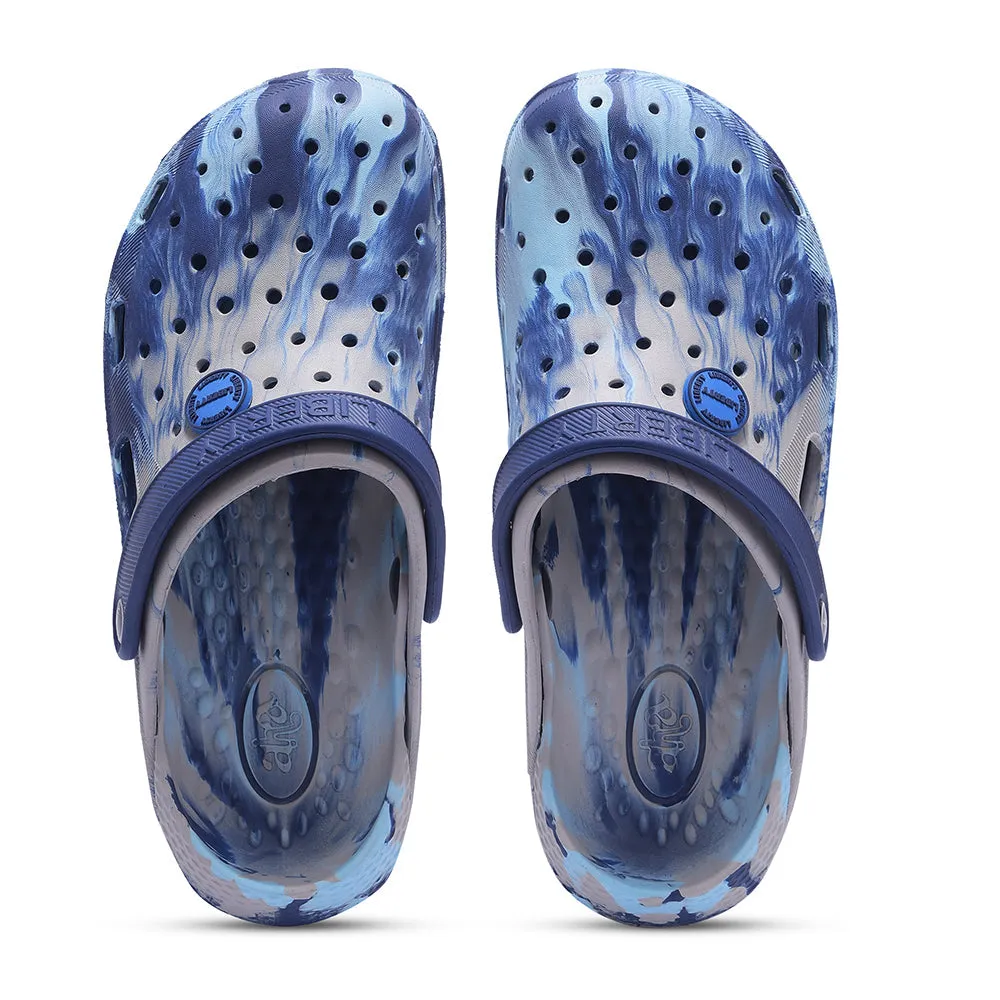 A-HA Royal Blue Slingback Clogs For Men LPMXT-961E By Liberty