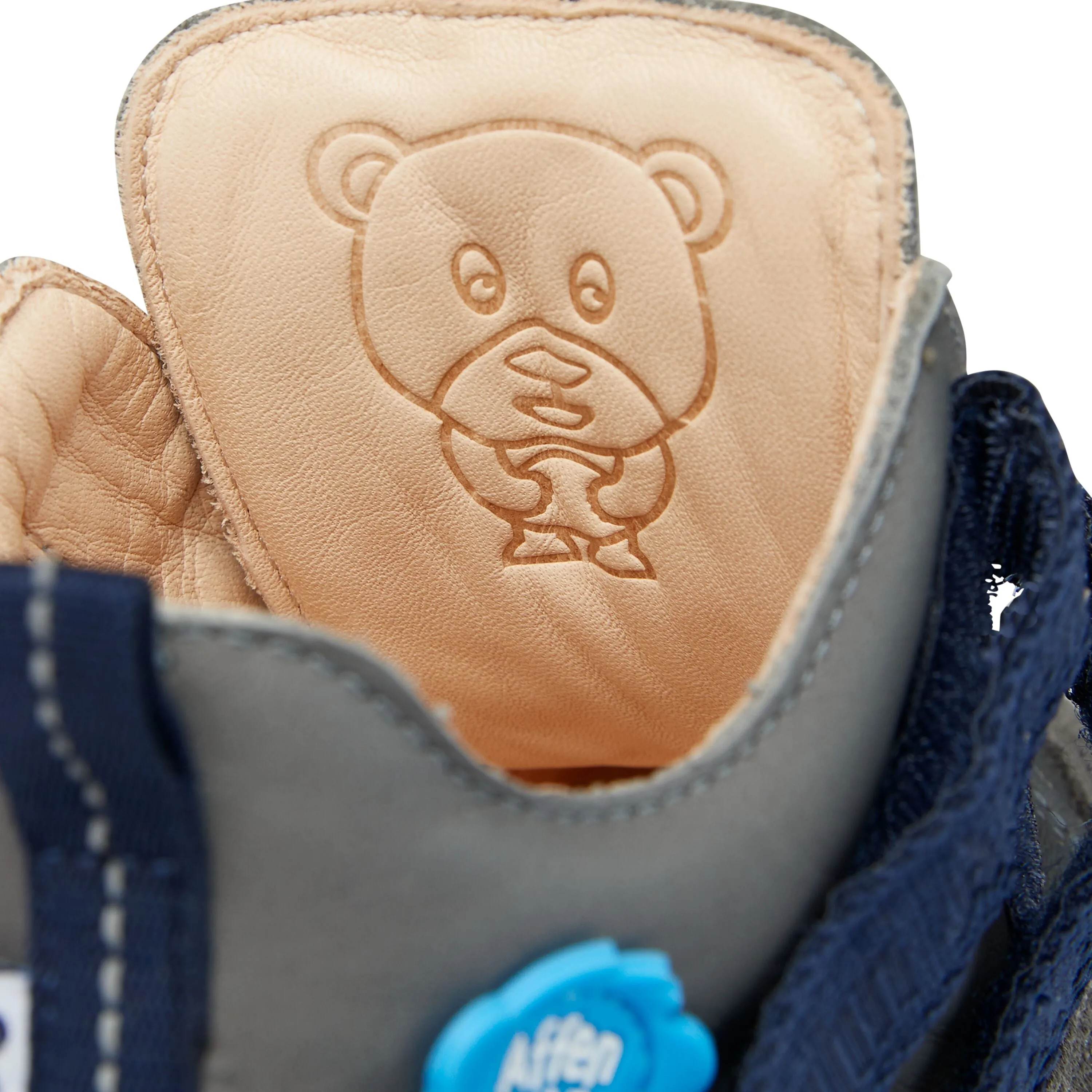 Affenzahn Leather Buddy  Bear / Dark Blue