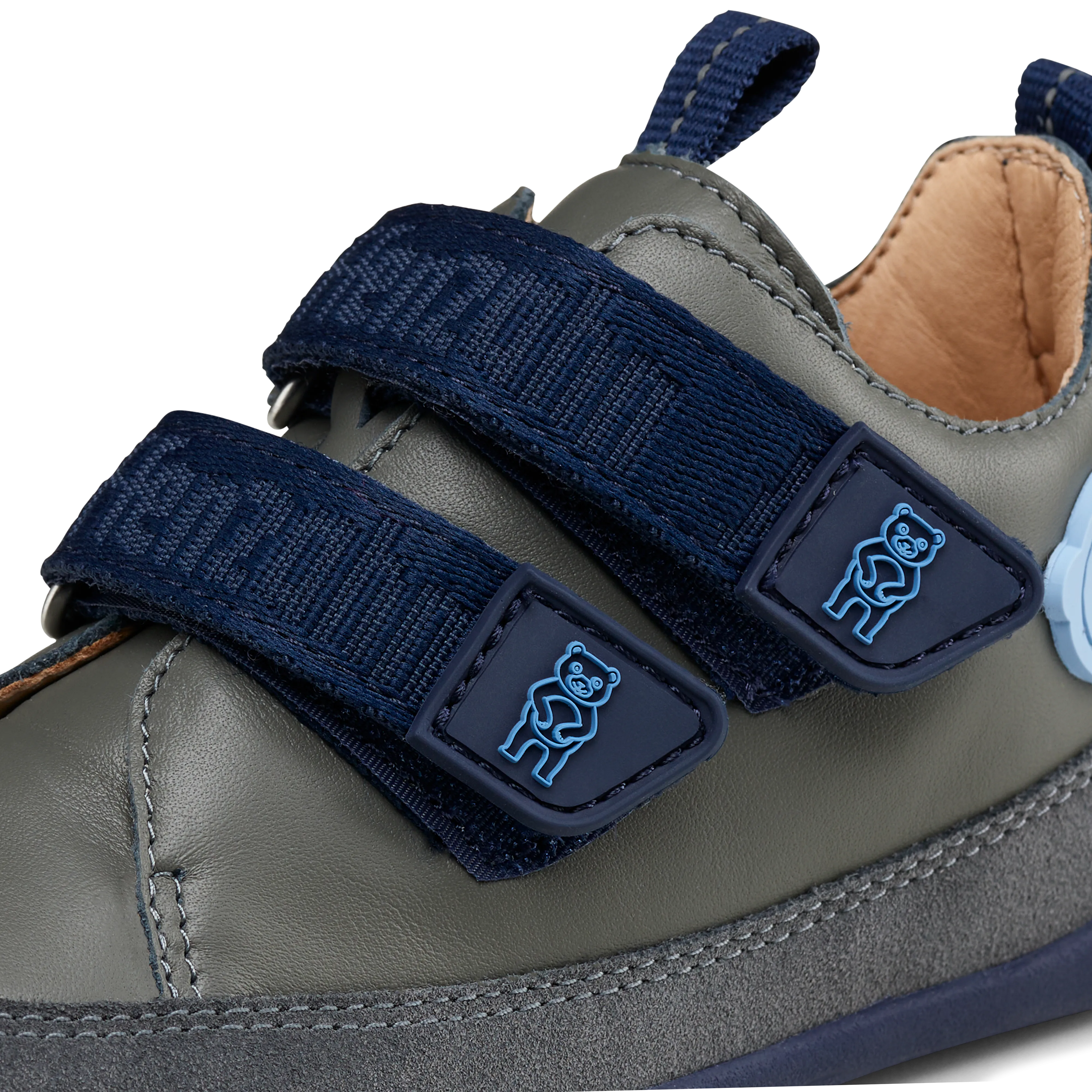 Affenzahn Leather Buddy  Bear / Darker Blue