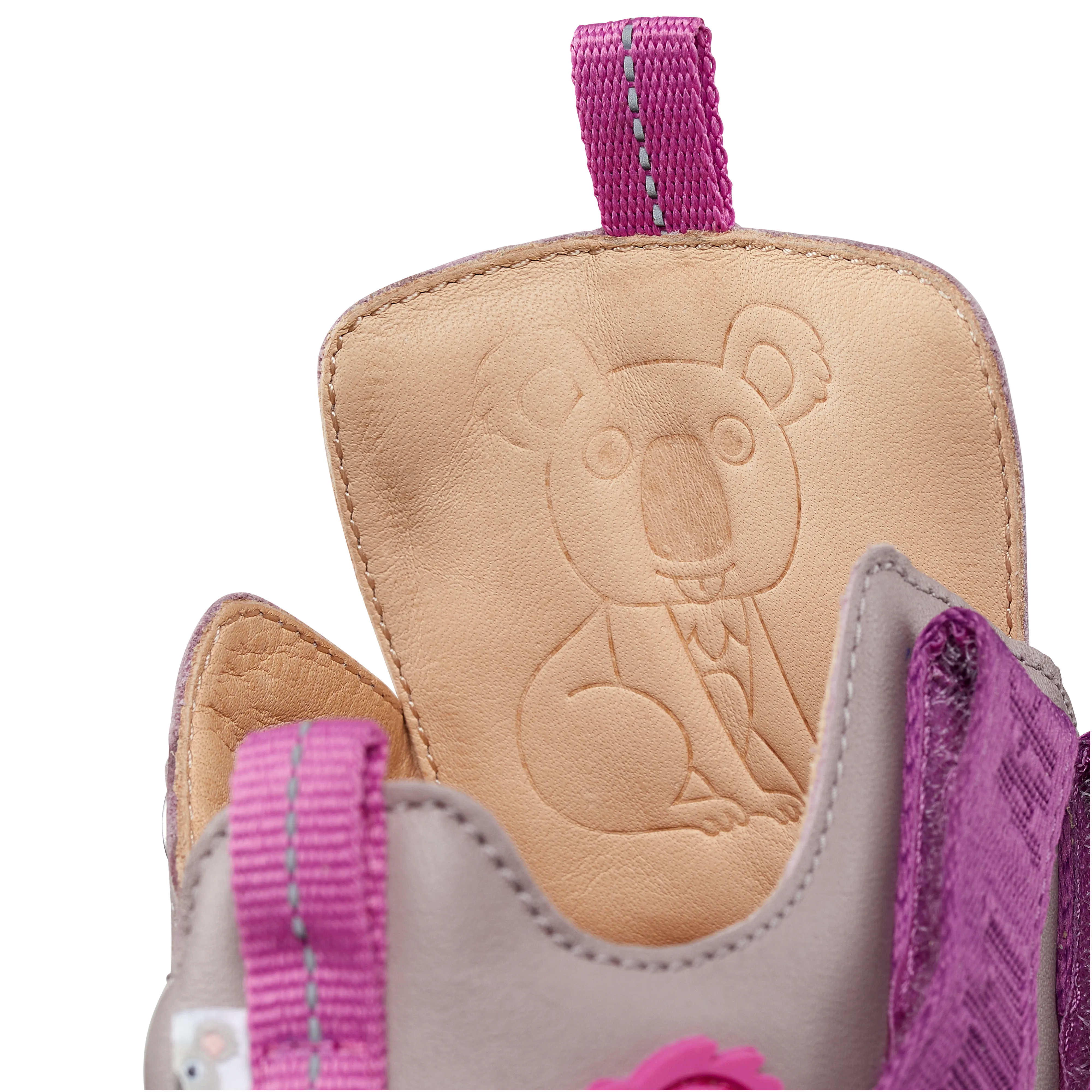 Affenzahn Leather Buddy  Koala / Rose