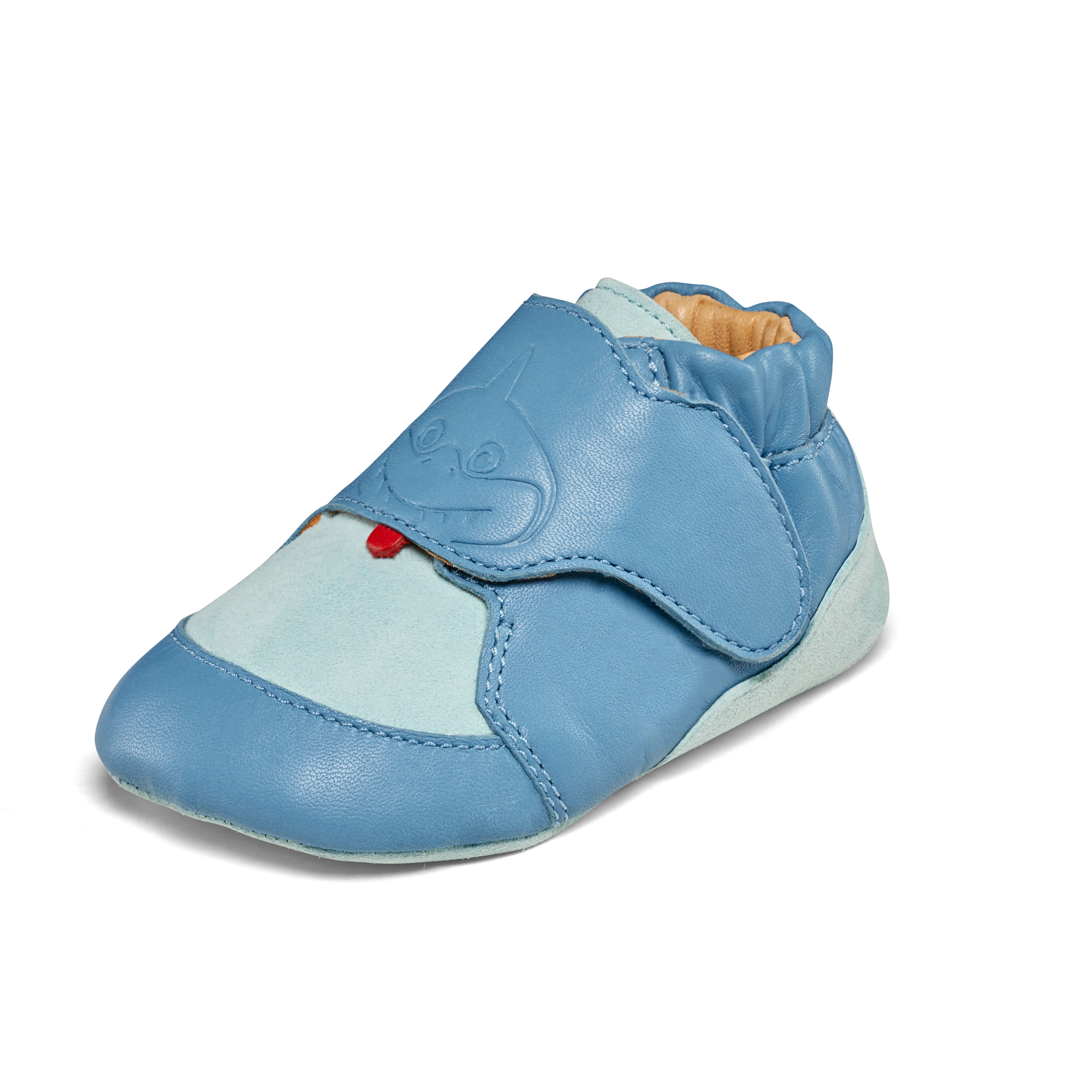 Affenzahn Leather Crawly  Shark