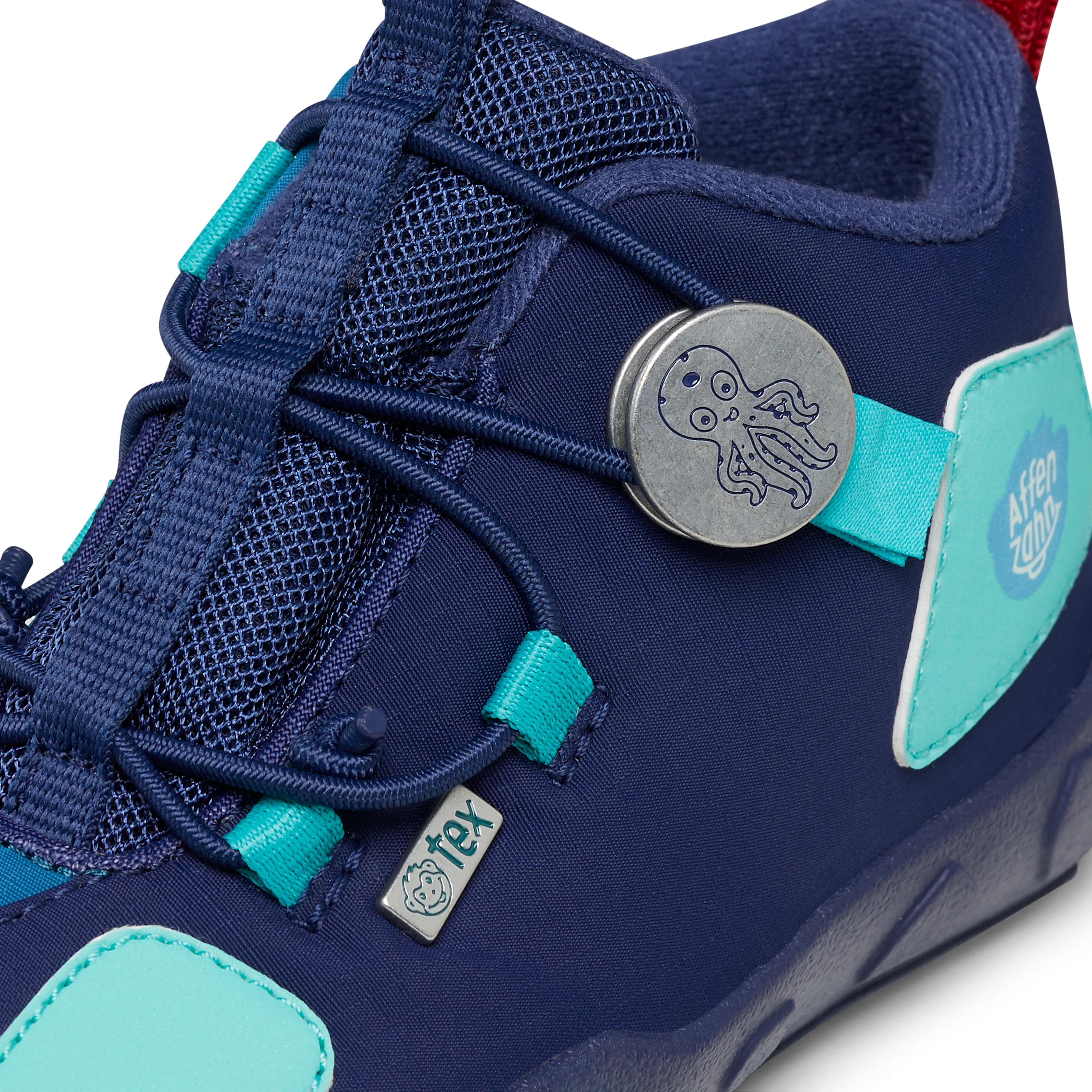 Affenzahn Low Boot Econyl Trail  Octopus