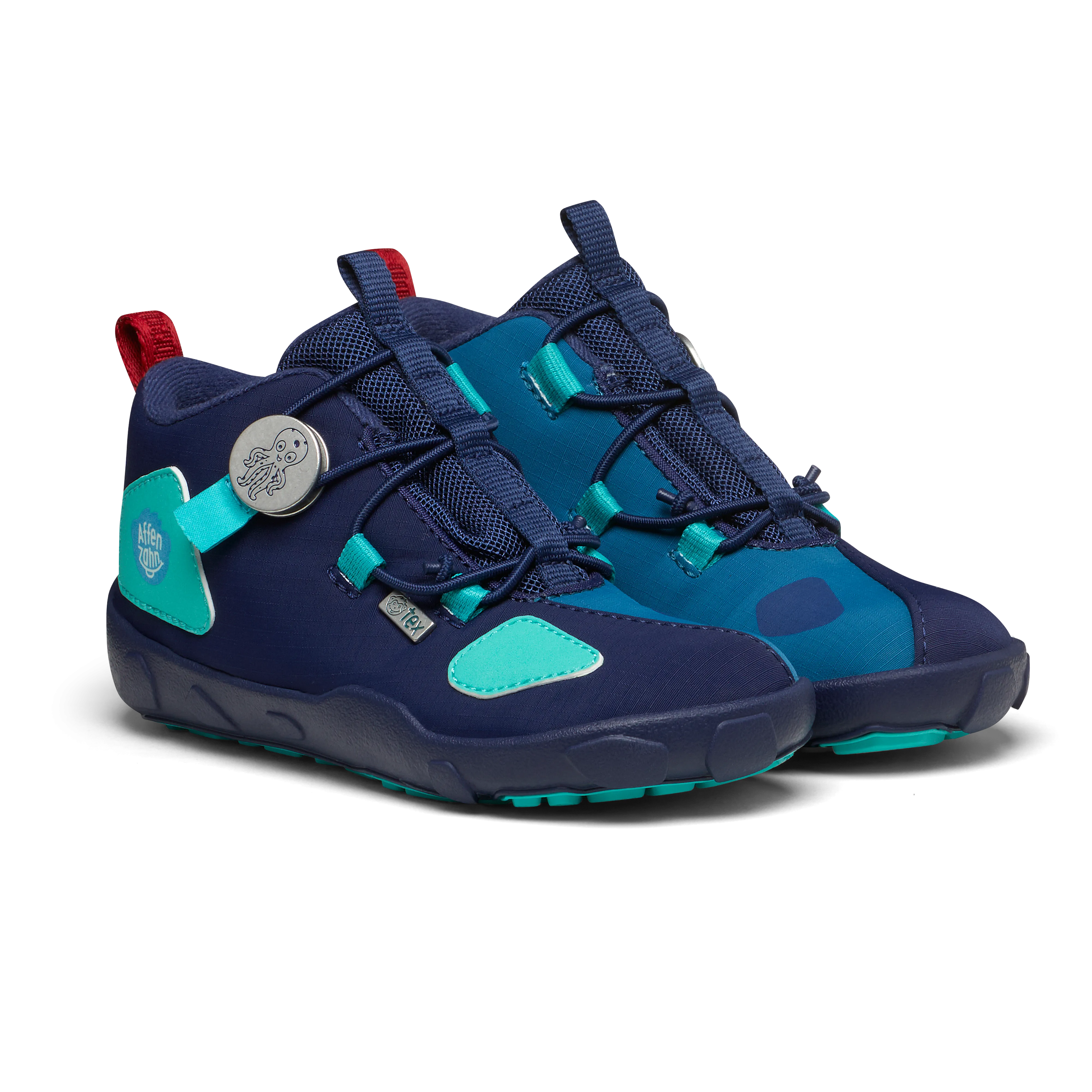 Affenzahn Low Boot Econyl Trail  Octopus
