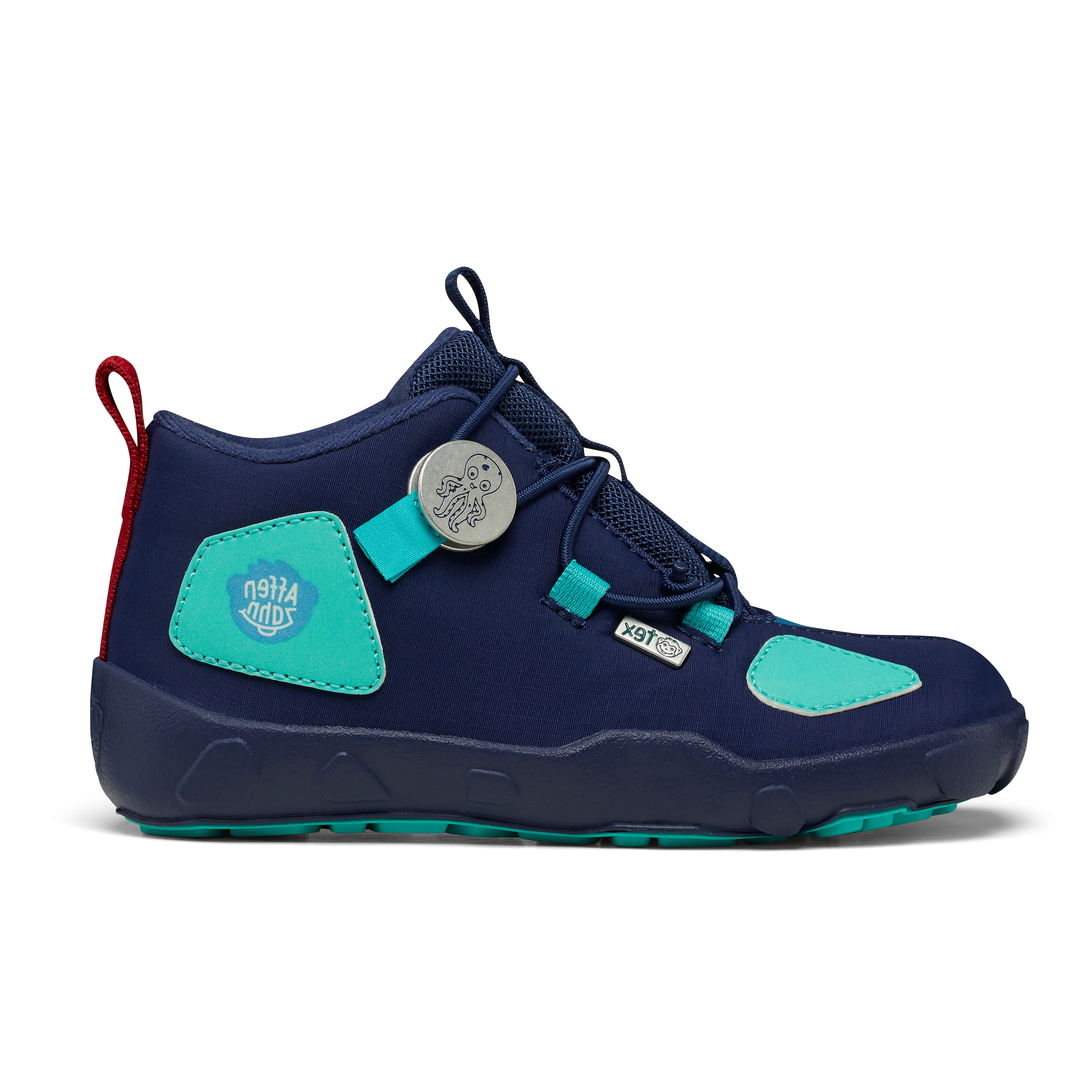 Affenzahn Low Boot Econyl Trail  Octopus