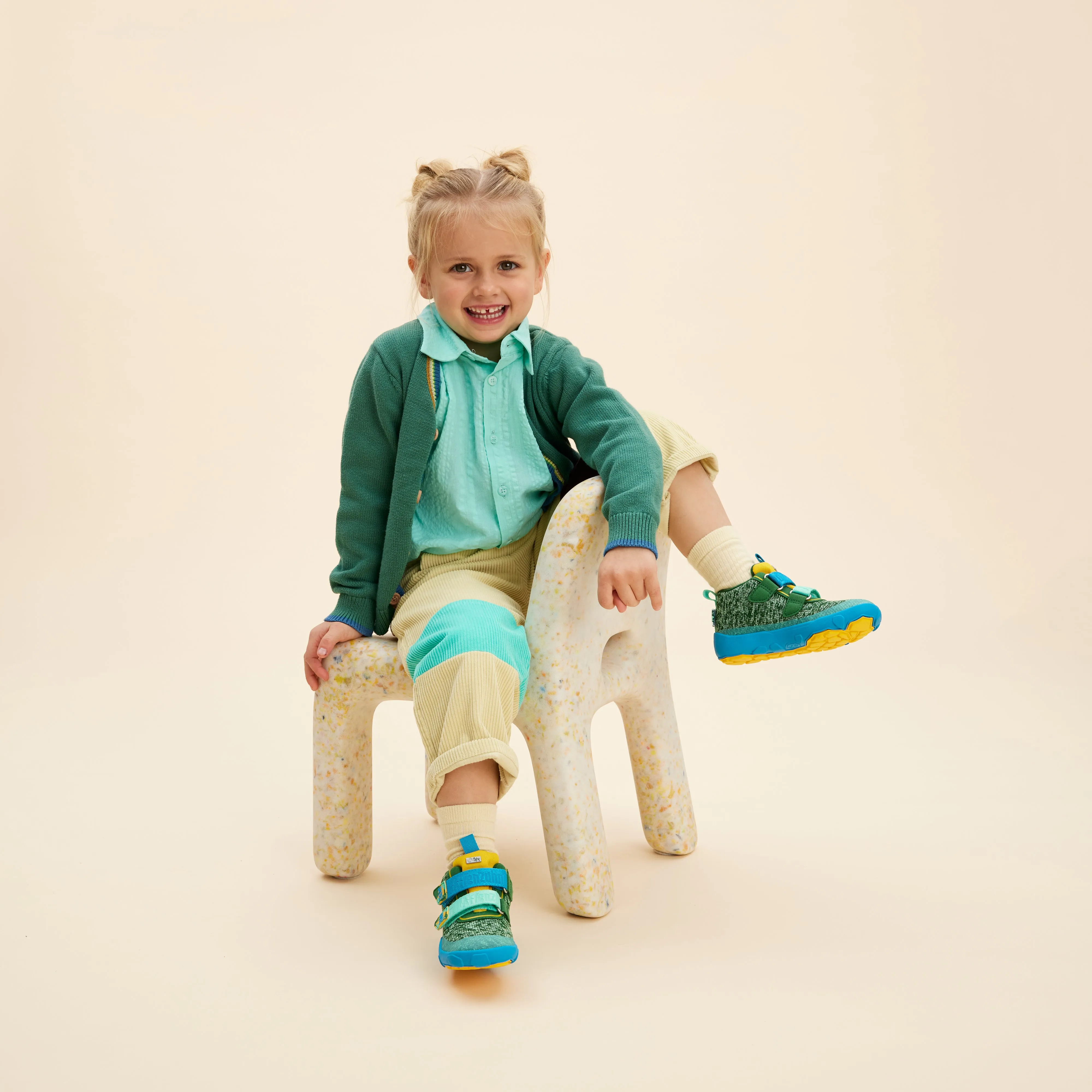 Affenzahn Low Boot Knit Happy  Creative Bear
