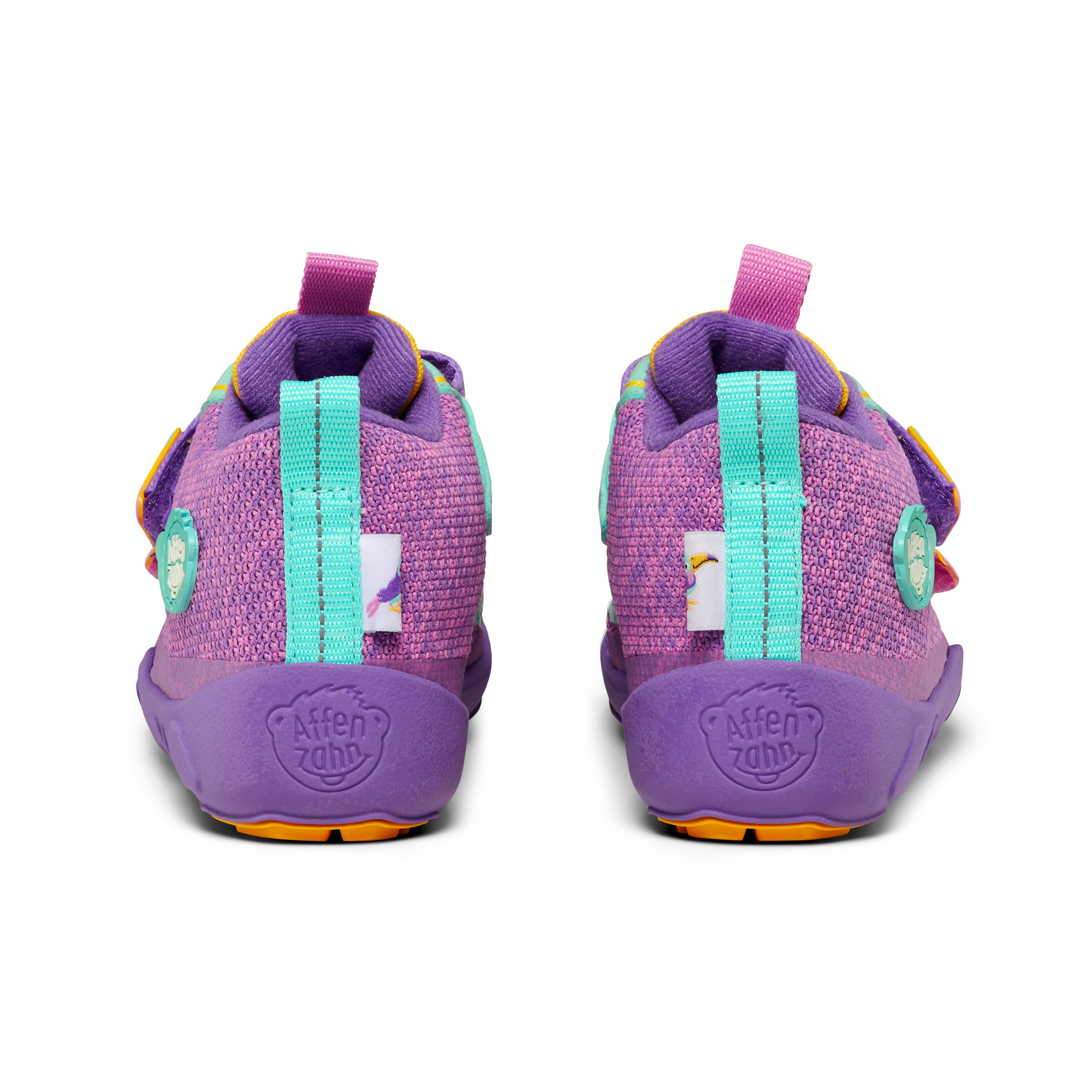 Affenzahn Low Boot Knit Happy  Creative Toucan