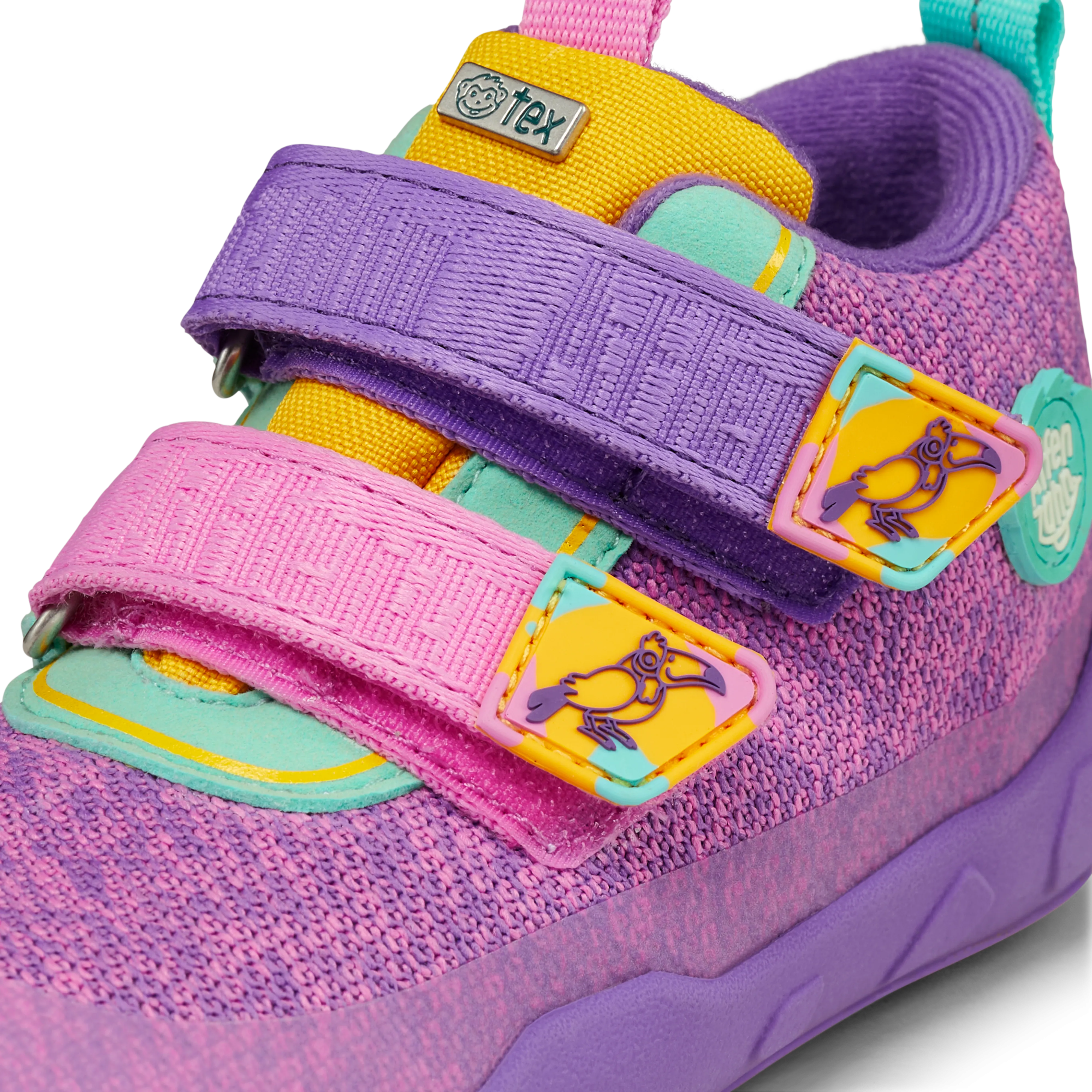 Affenzahn Low Boot Knit Happy  Creative Toucan