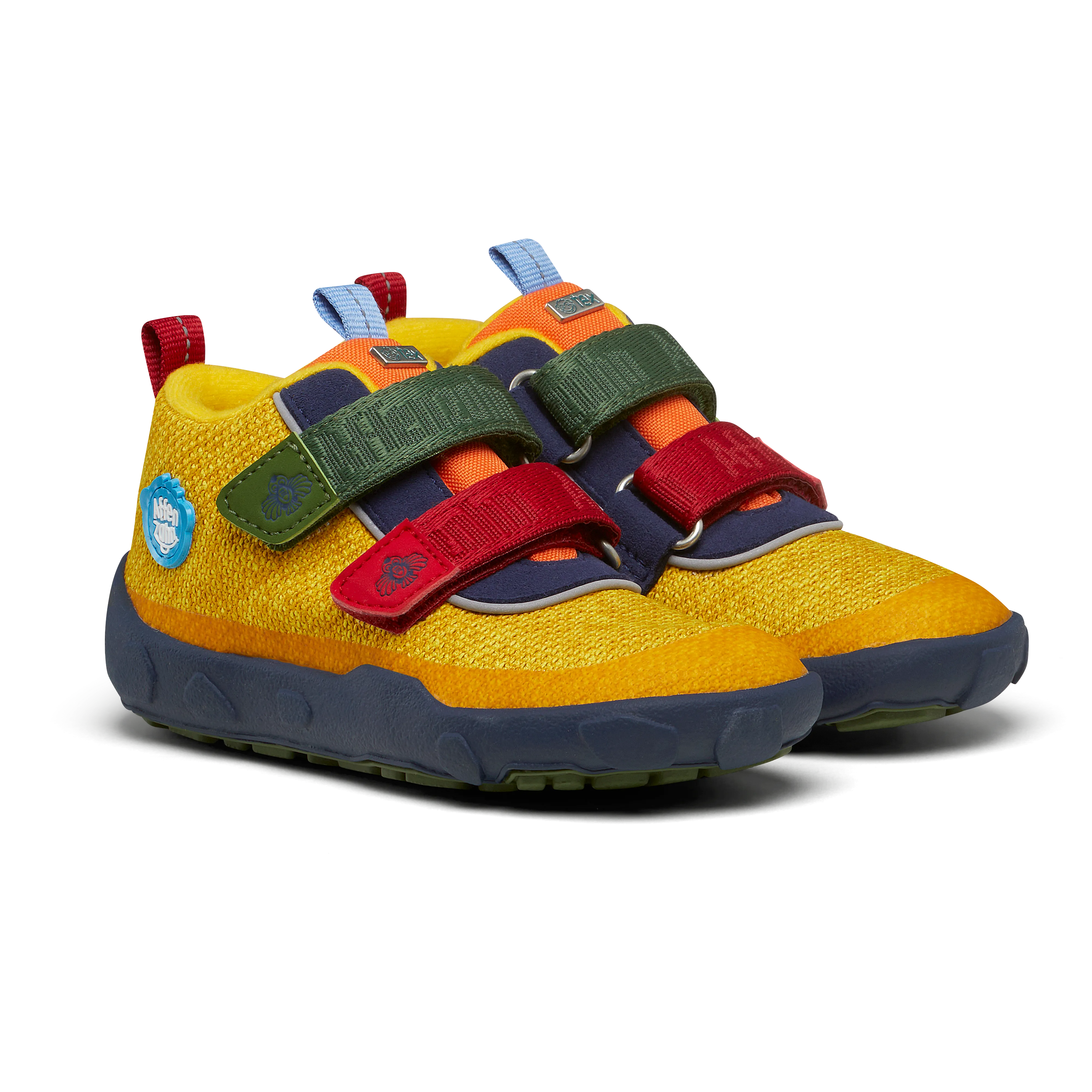 Affenzahn Low Boot Knit Happy  Overgangssko  Bird of Paradise