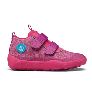 Affenzahn Low Boot Knit Happy  Overgangssko  Flamingo