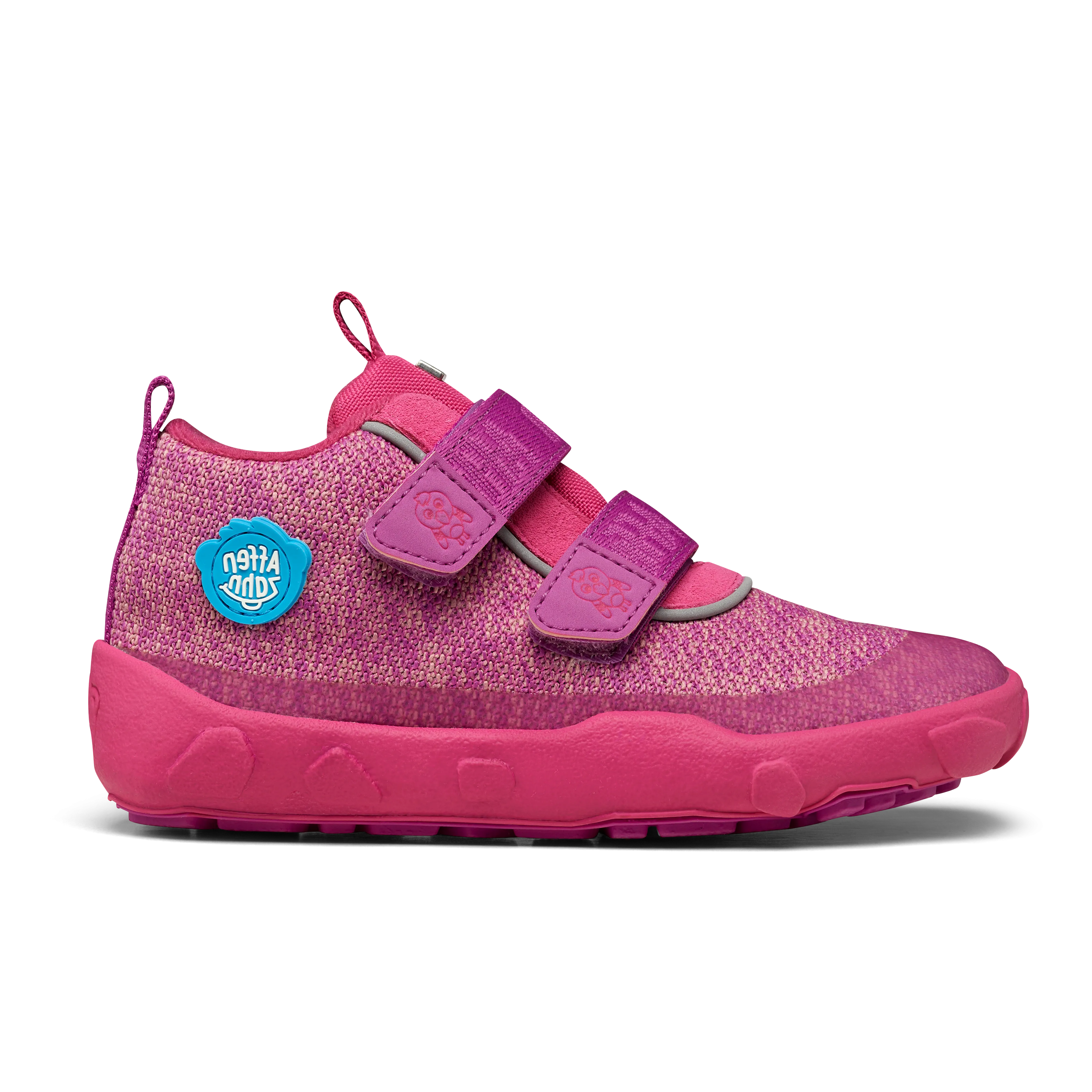 Affenzahn Low Boot Knit Happy  Overgangssko  Flamingo