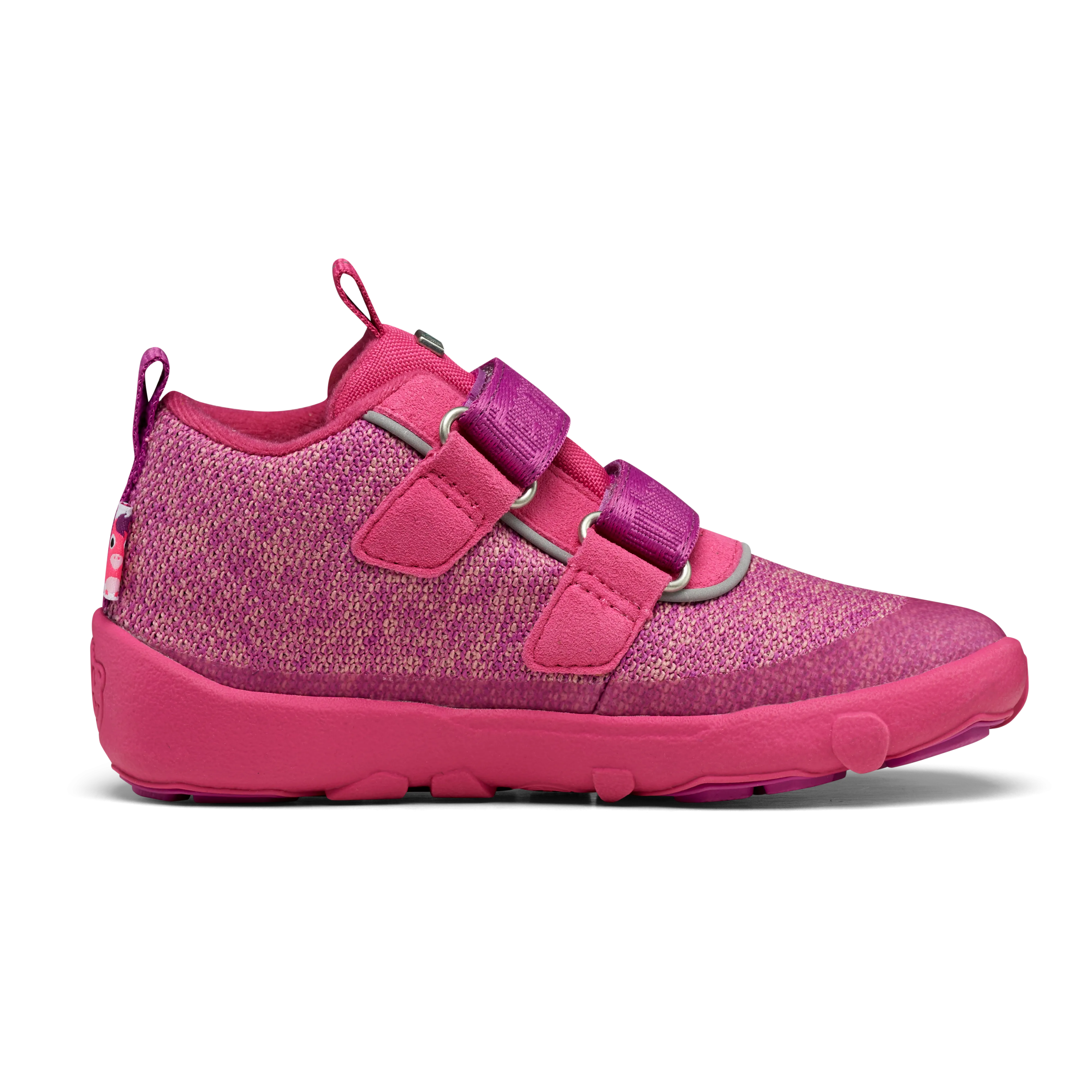 Affenzahn Low Boot Knit Happy  Overgangssko  Flamingo