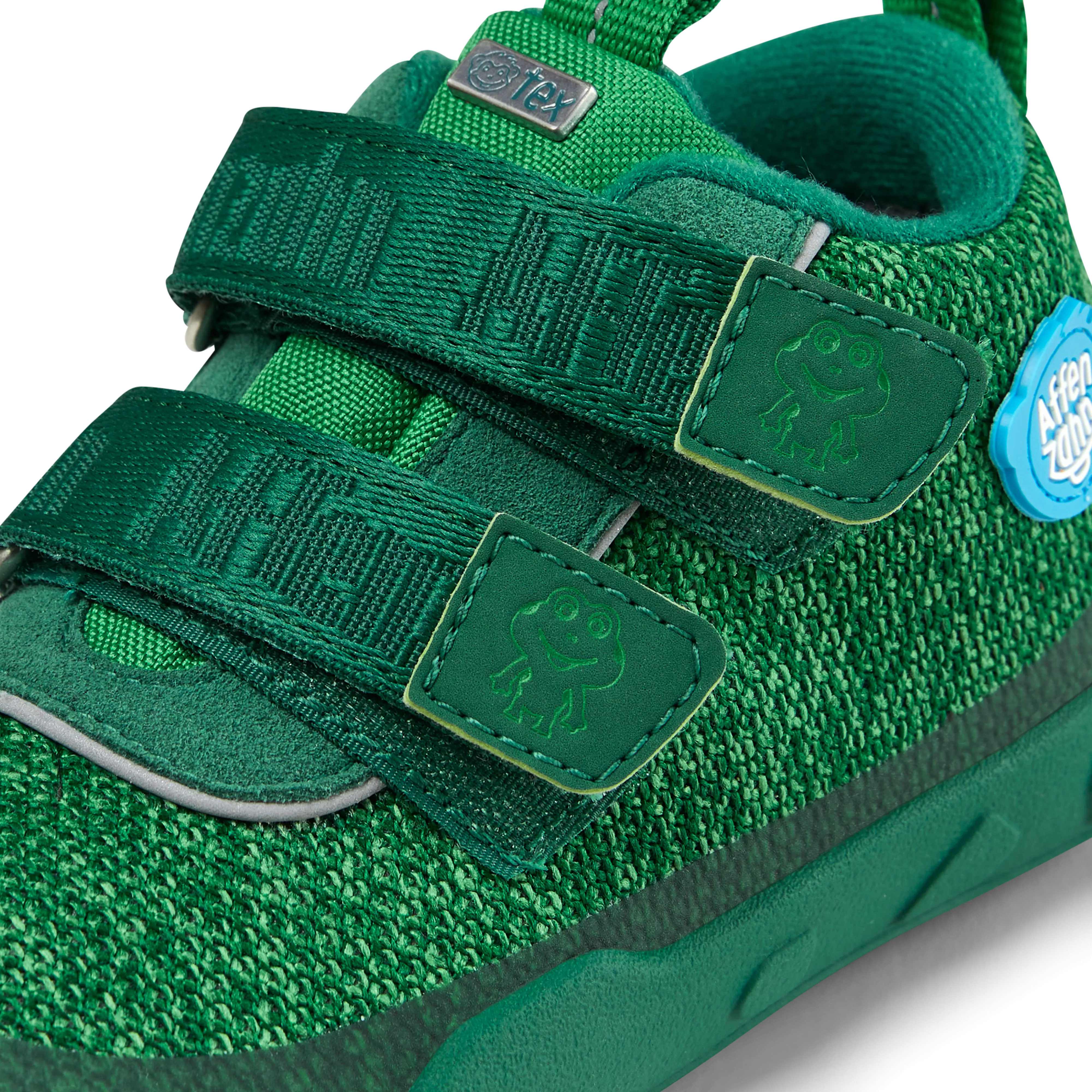Affenzahn Low Boot Knit Happy  Overgangssko  Frog