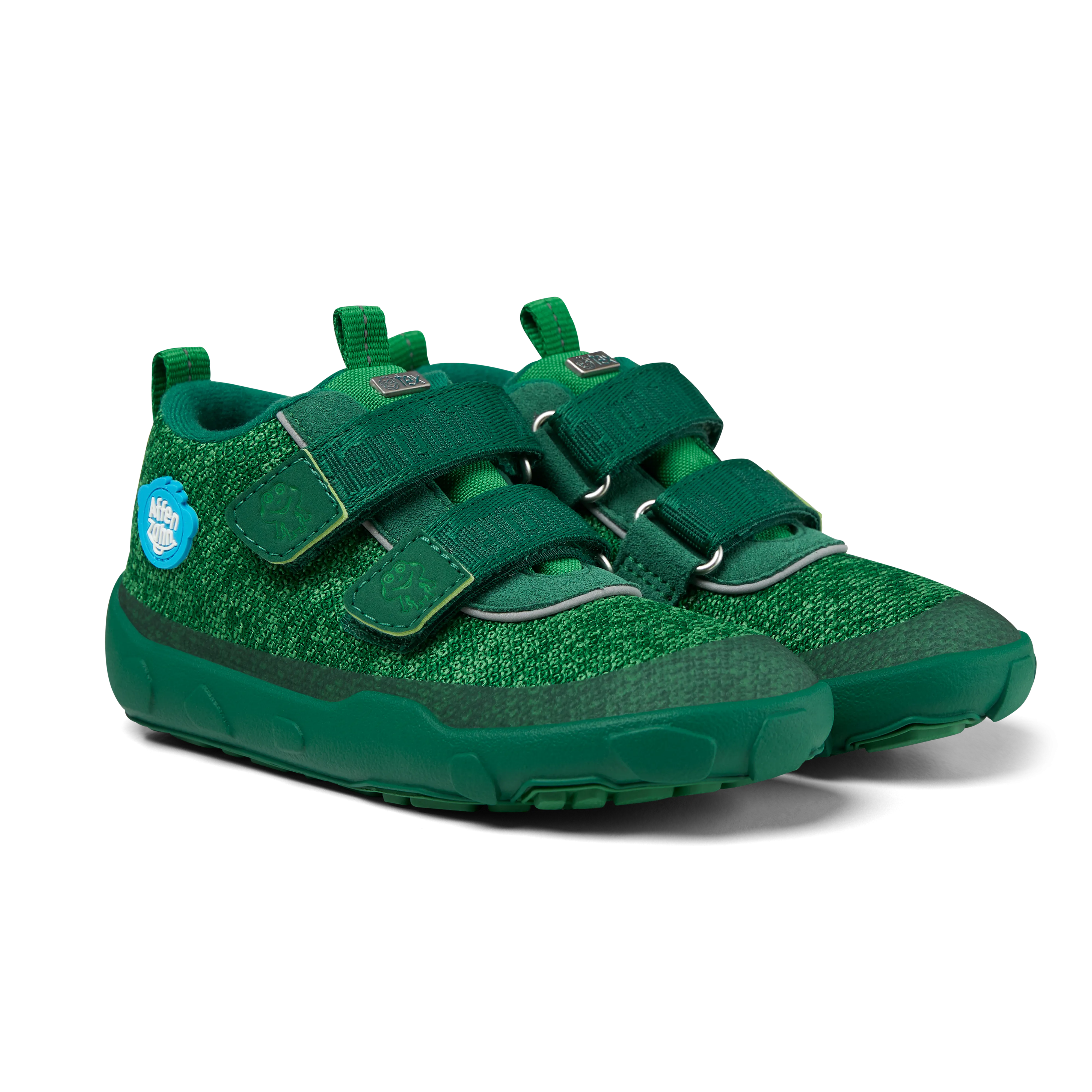 Affenzahn Low Boot Knit Happy  Overgangssko  Frog