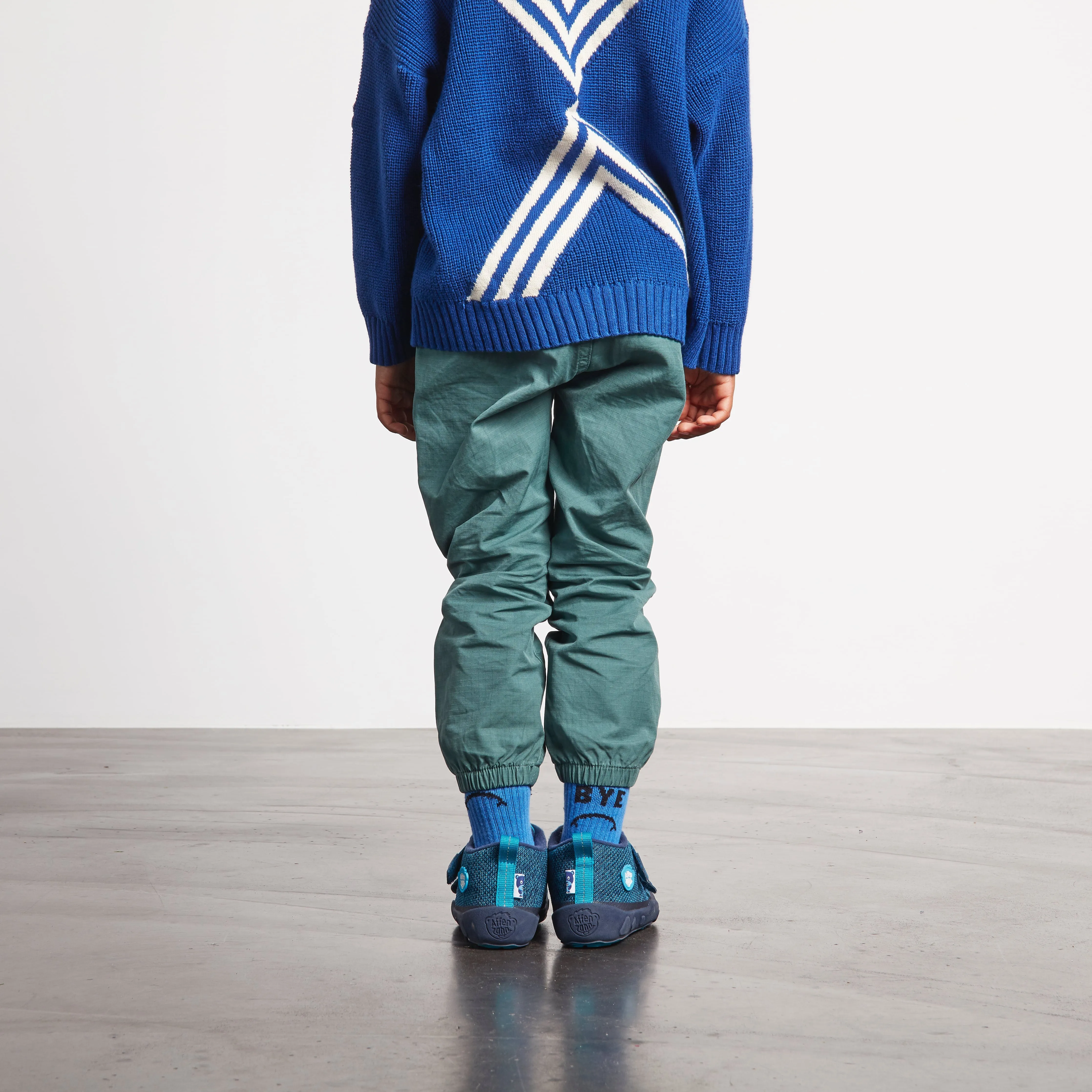 Affenzahn Low Boot Knit Happy  Overgangssko  Panther