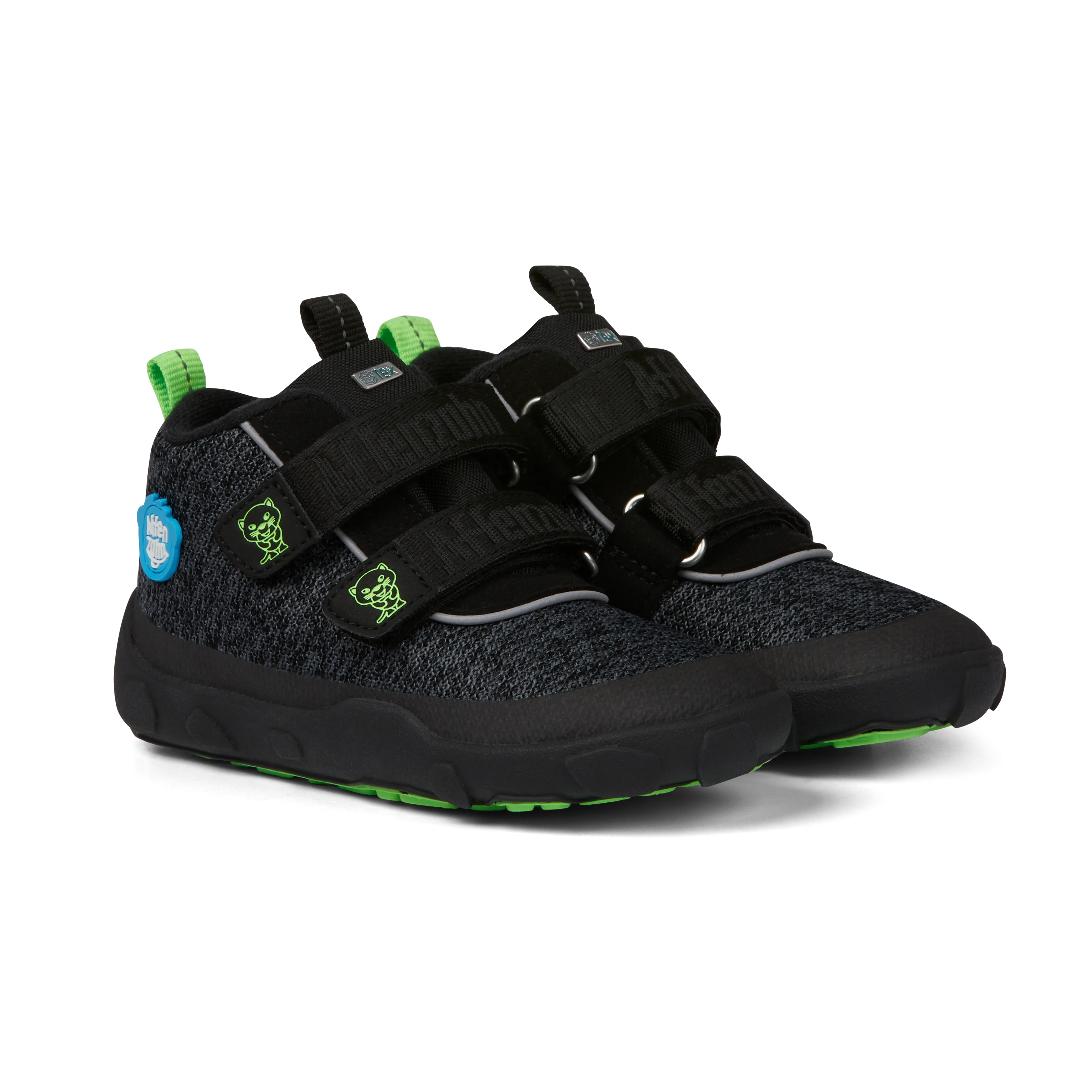 Affenzahn Low Boot Knit Happy  Overgangssko  Panther