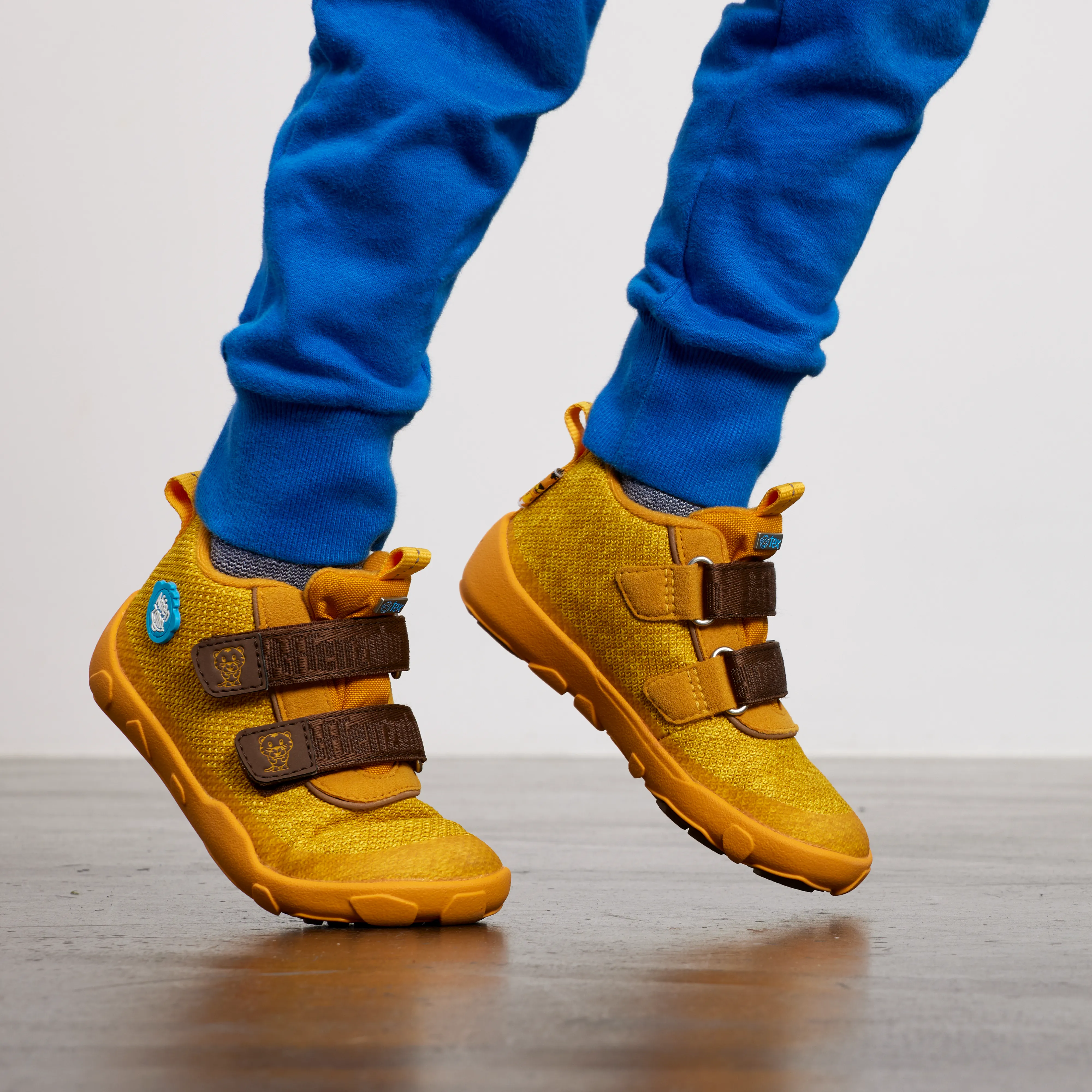 Affenzahn Low Boot Knit Happy  Overgangssko  Tiger