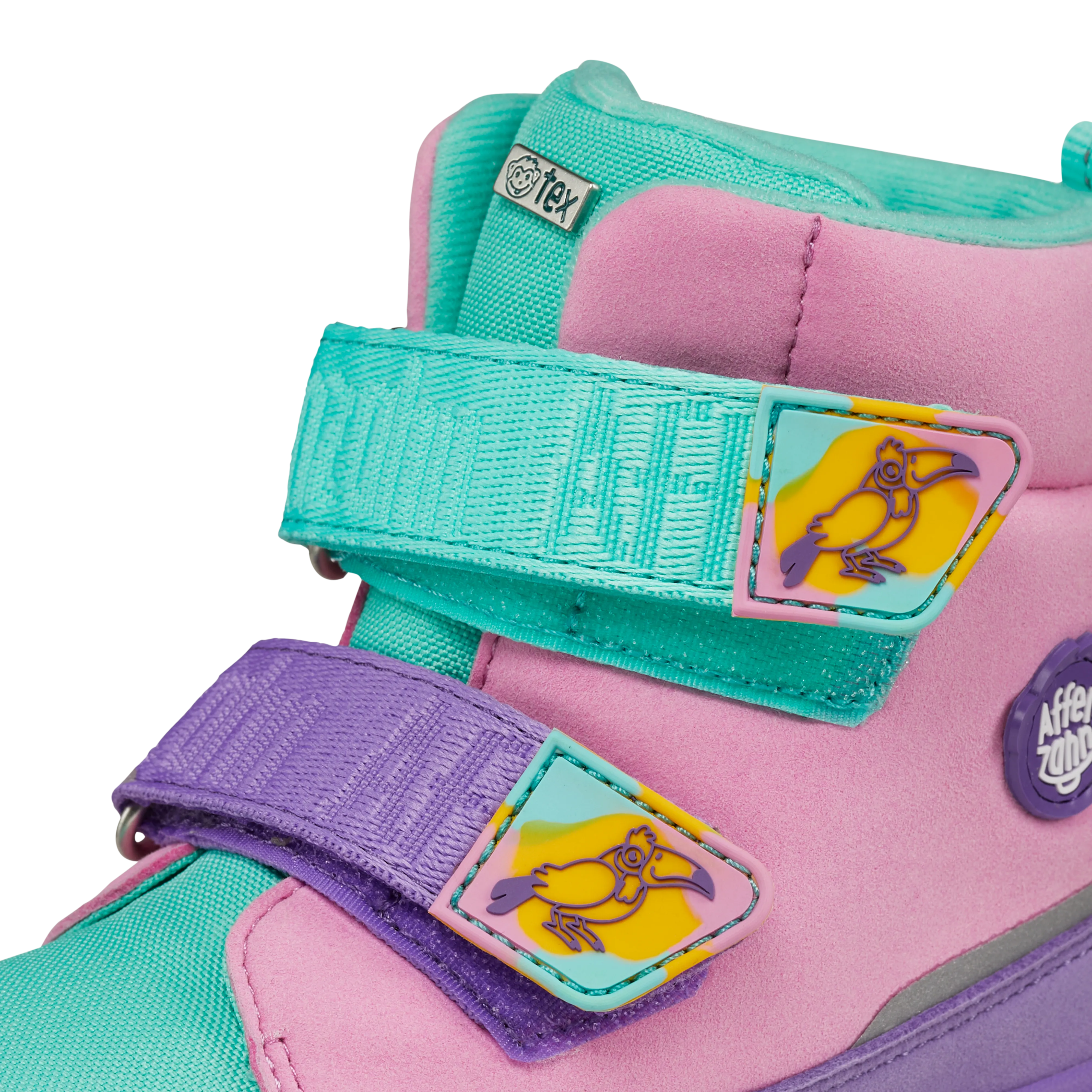 Affenzahn Mid Boot Vegan Comfy  Creative Toucan