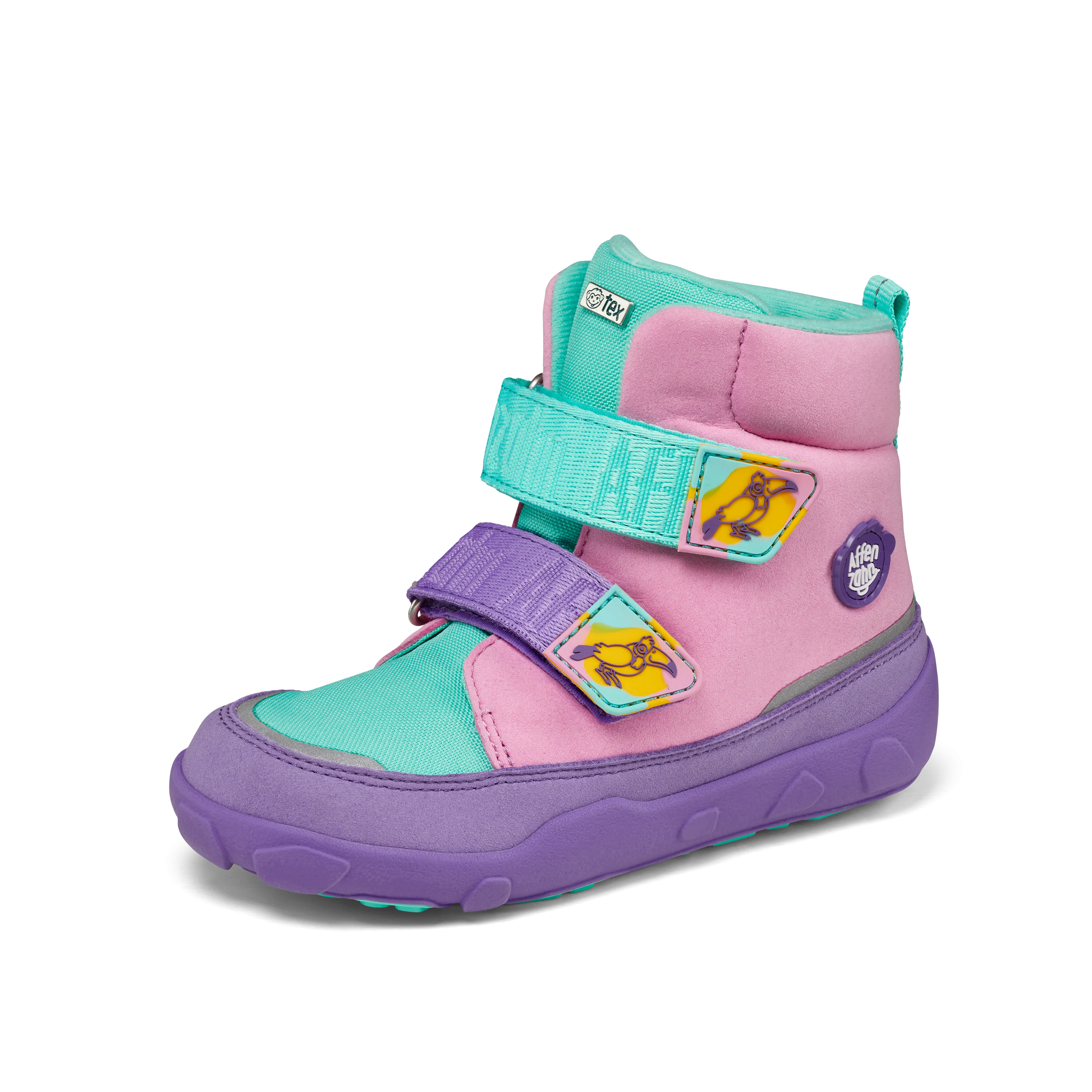 Affenzahn Mid Boot Vegan Comfy  Creative Toucan