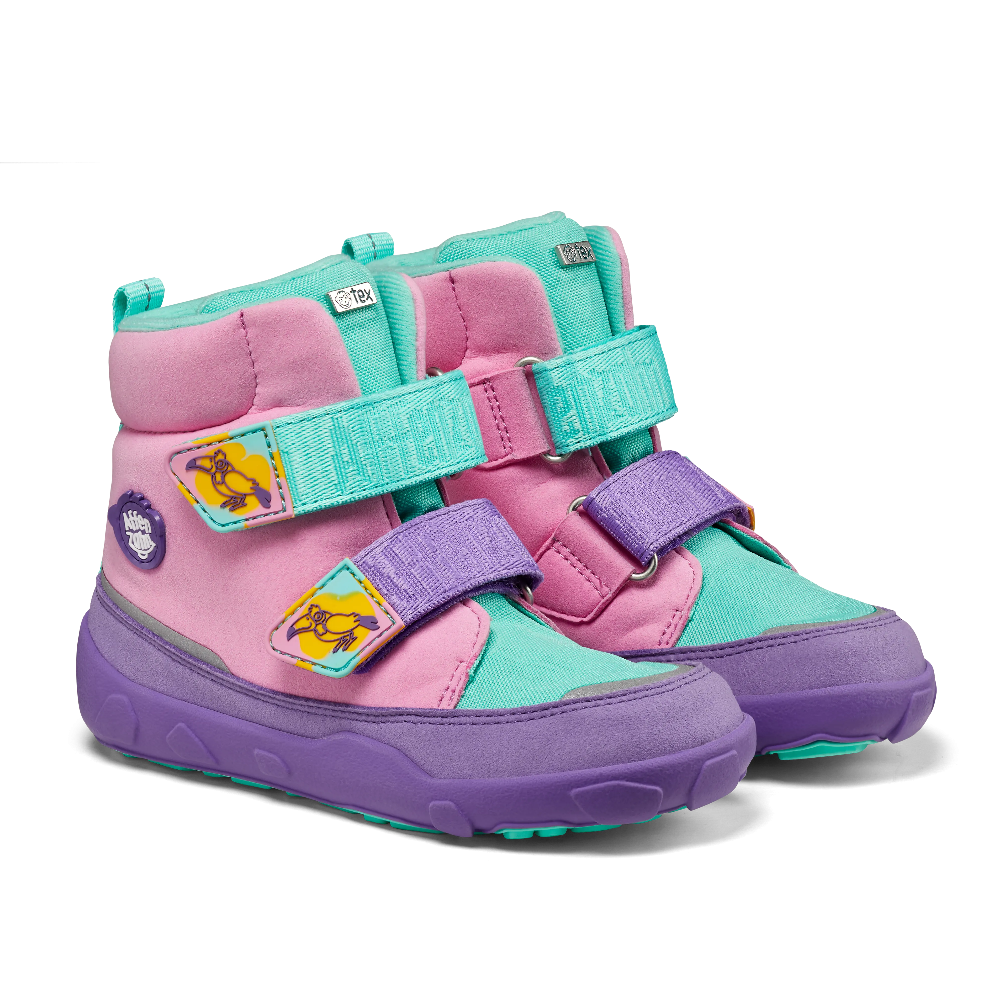 Affenzahn Mid Boot Vegan Comfy  Creative Toucan