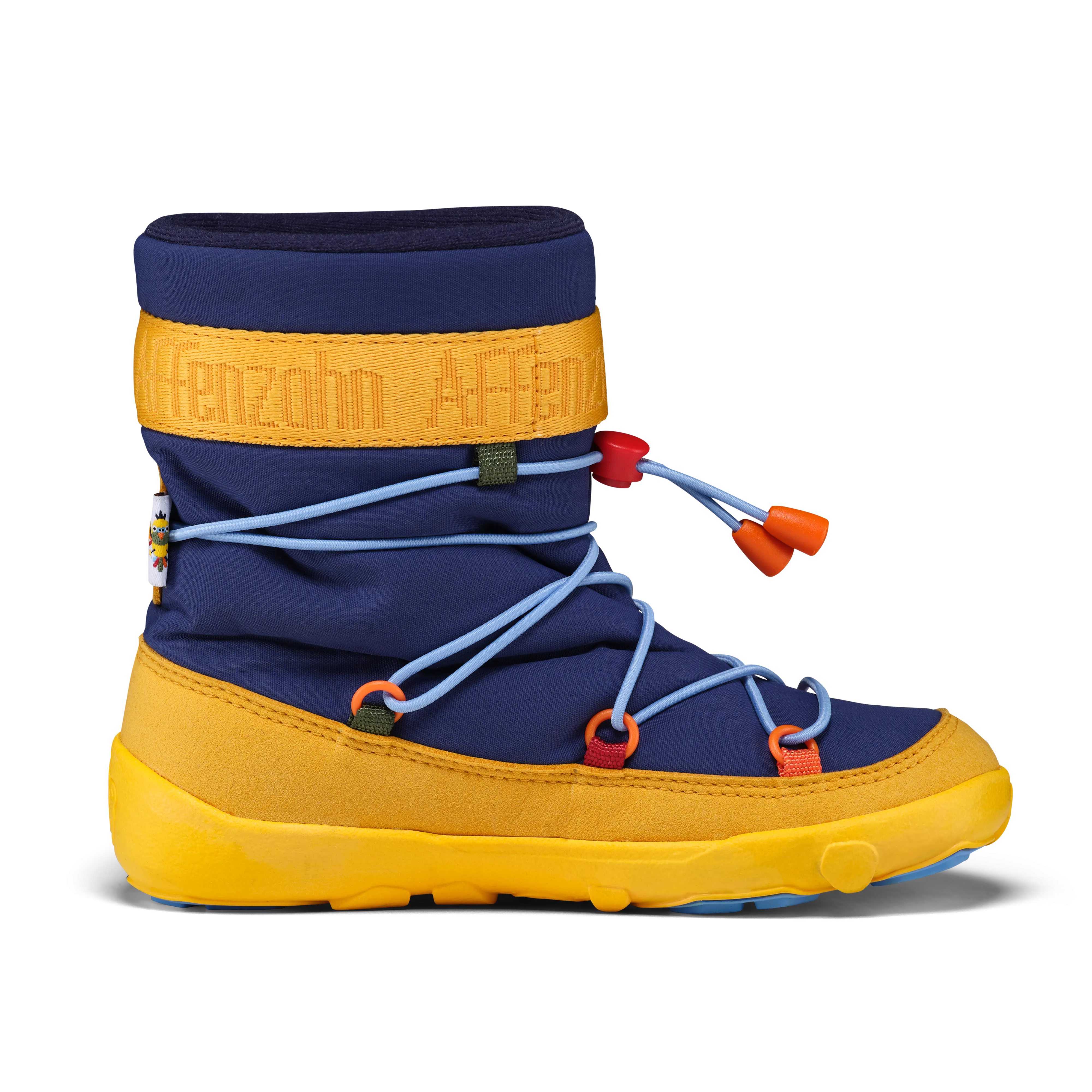Affenzahn Snow Boot Vegan Snowy Bird of Paradise