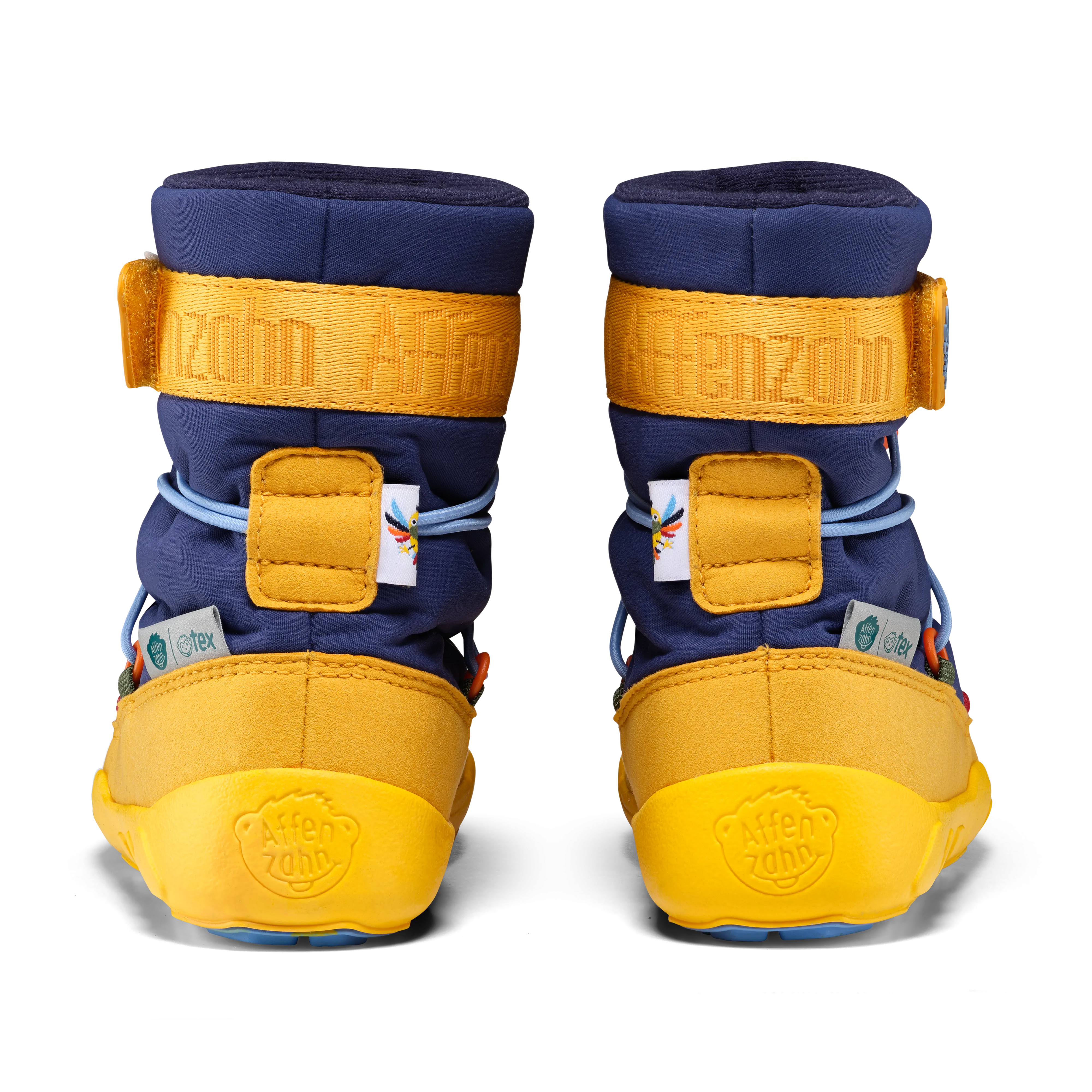 Affenzahn Snow Boot Vegan Snowy Bird of Paradise