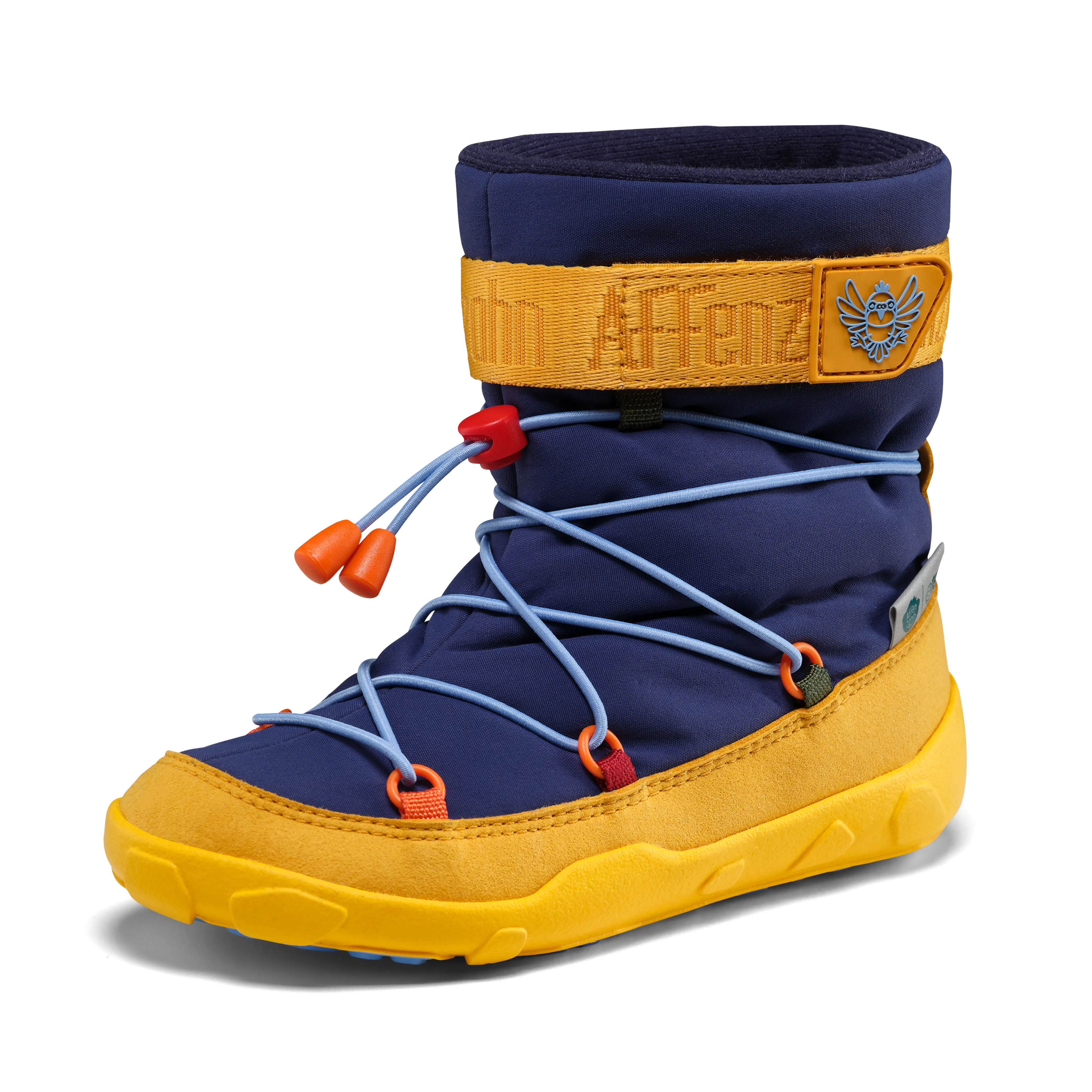 Affenzahn Snow Boot Vegan Snowy Bird of Paradise