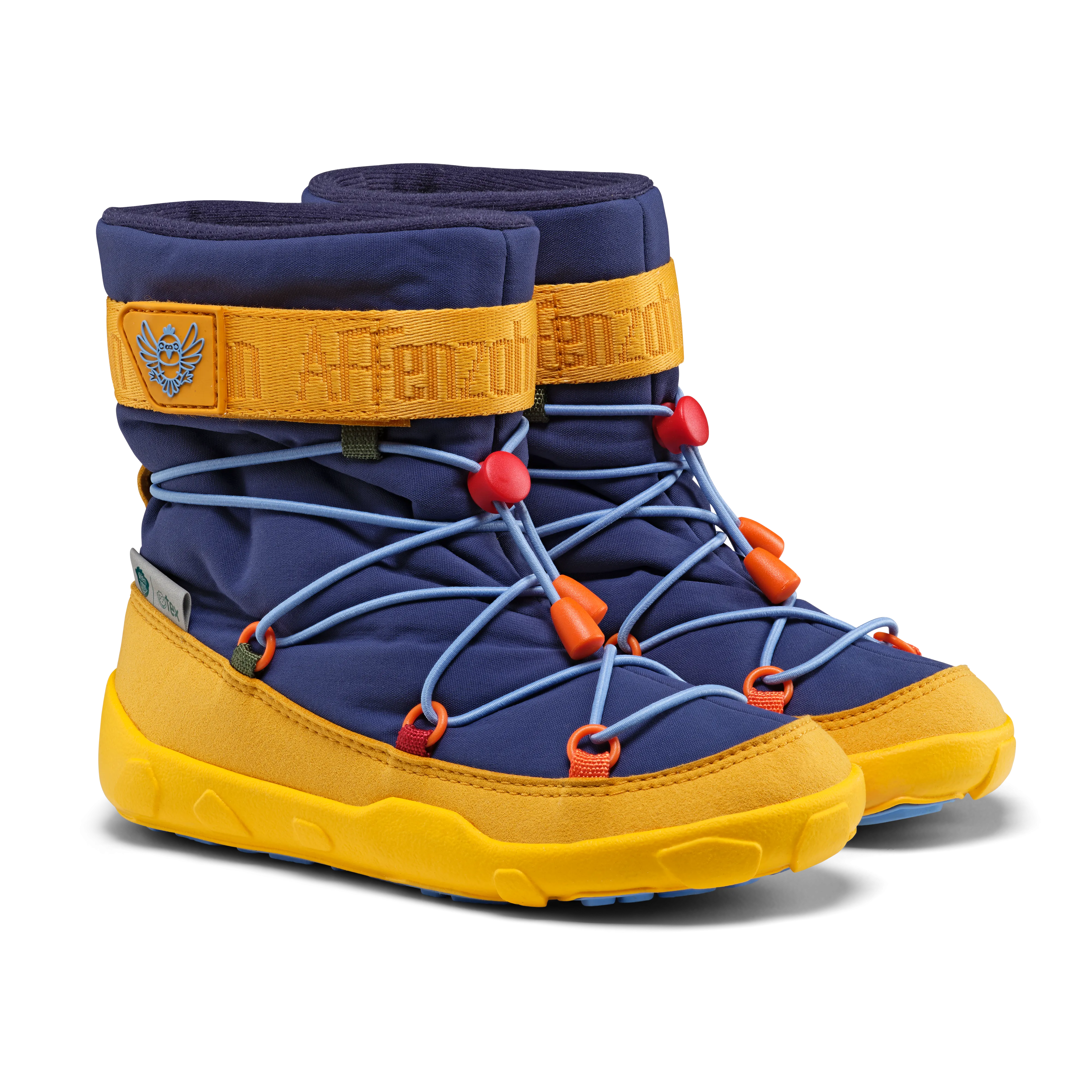 Affenzahn Snow Boot Vegan Snowy Bird of Paradise