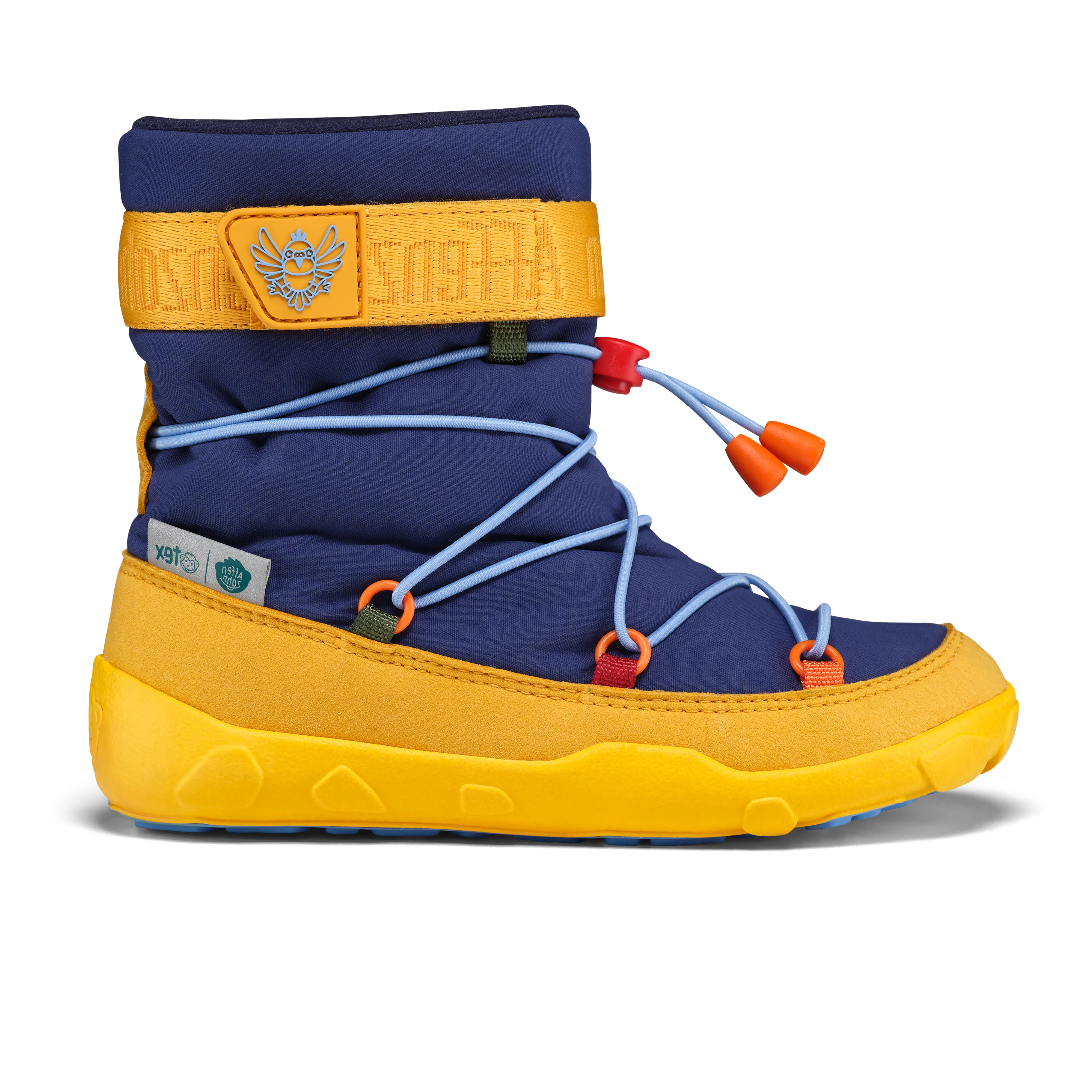Affenzahn Snow Boot Vegan Snowy Bird of Paradise