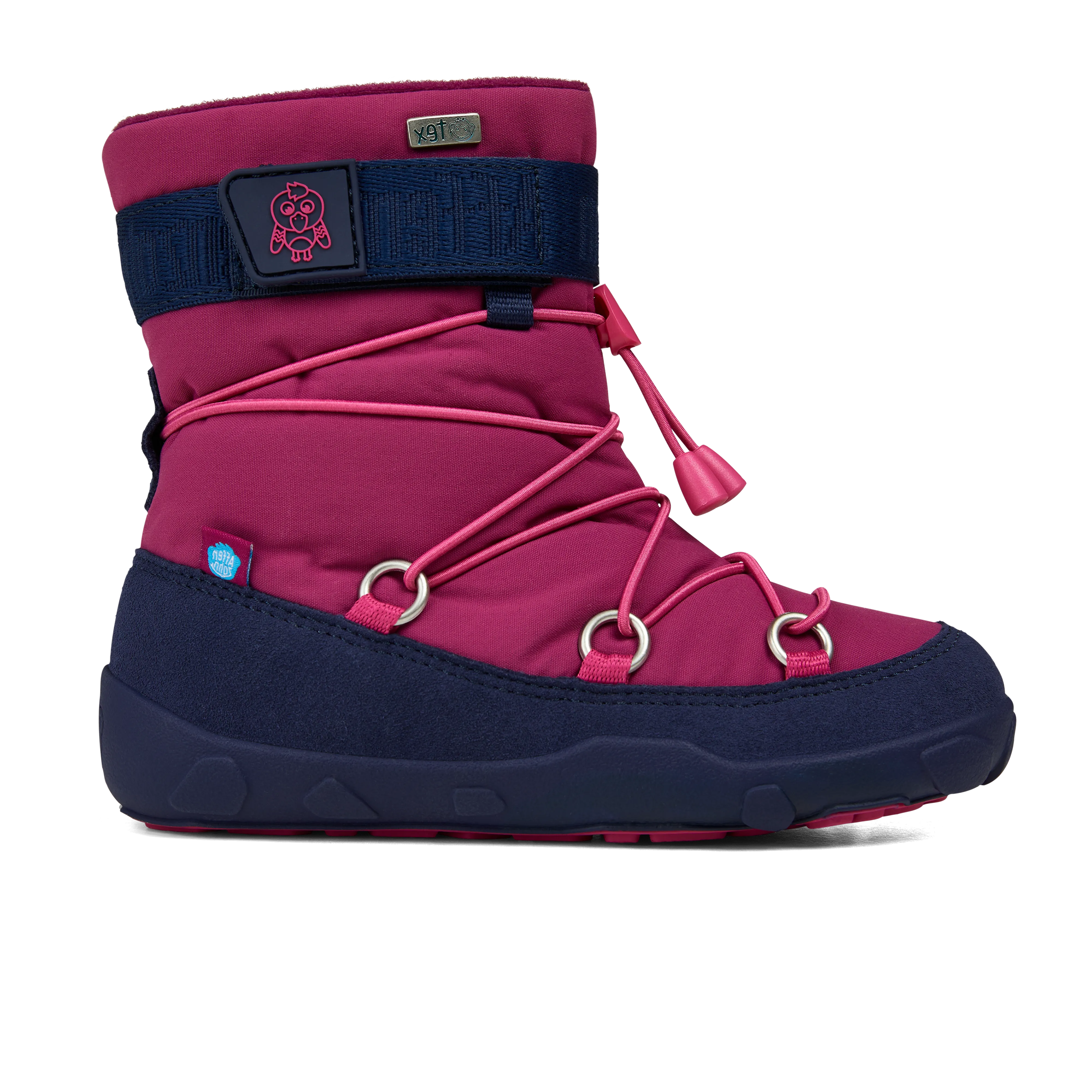 Affenzahn Snow Boot Vegan Snowy  Flamingo