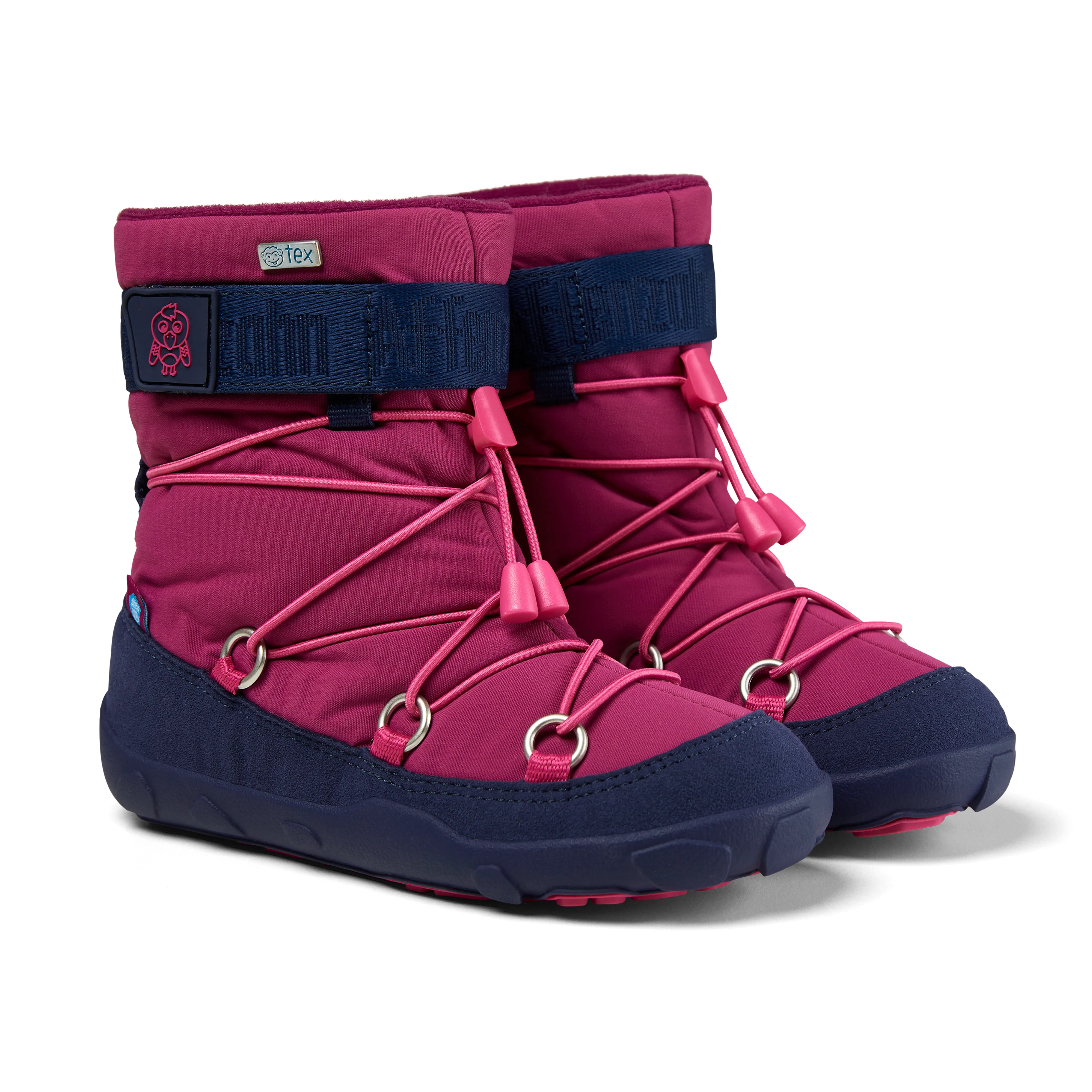 Affenzahn Snow Boot Vegan Snowy  Flamingo