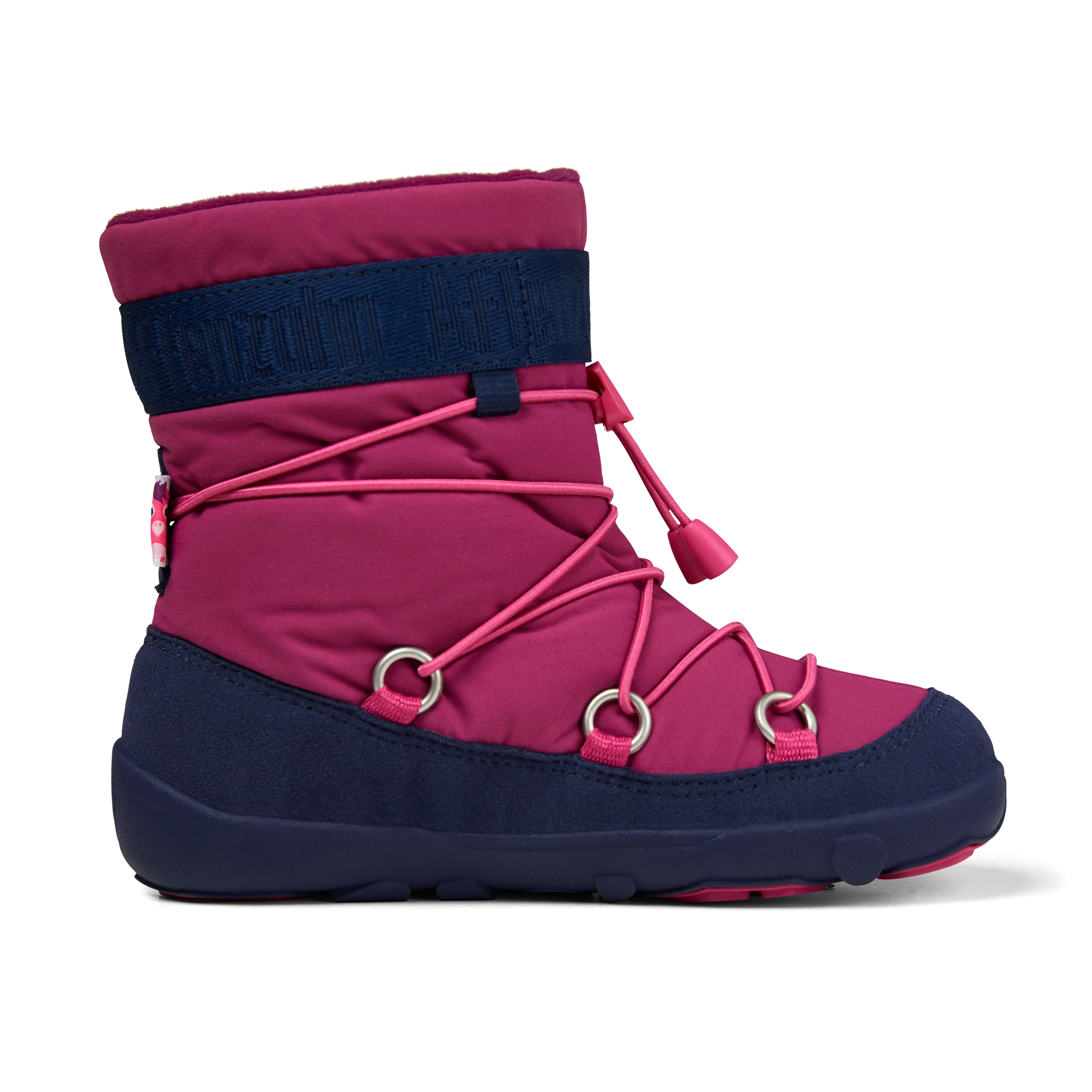 Affenzahn Snow Boot Vegan Snowy  Flamingo