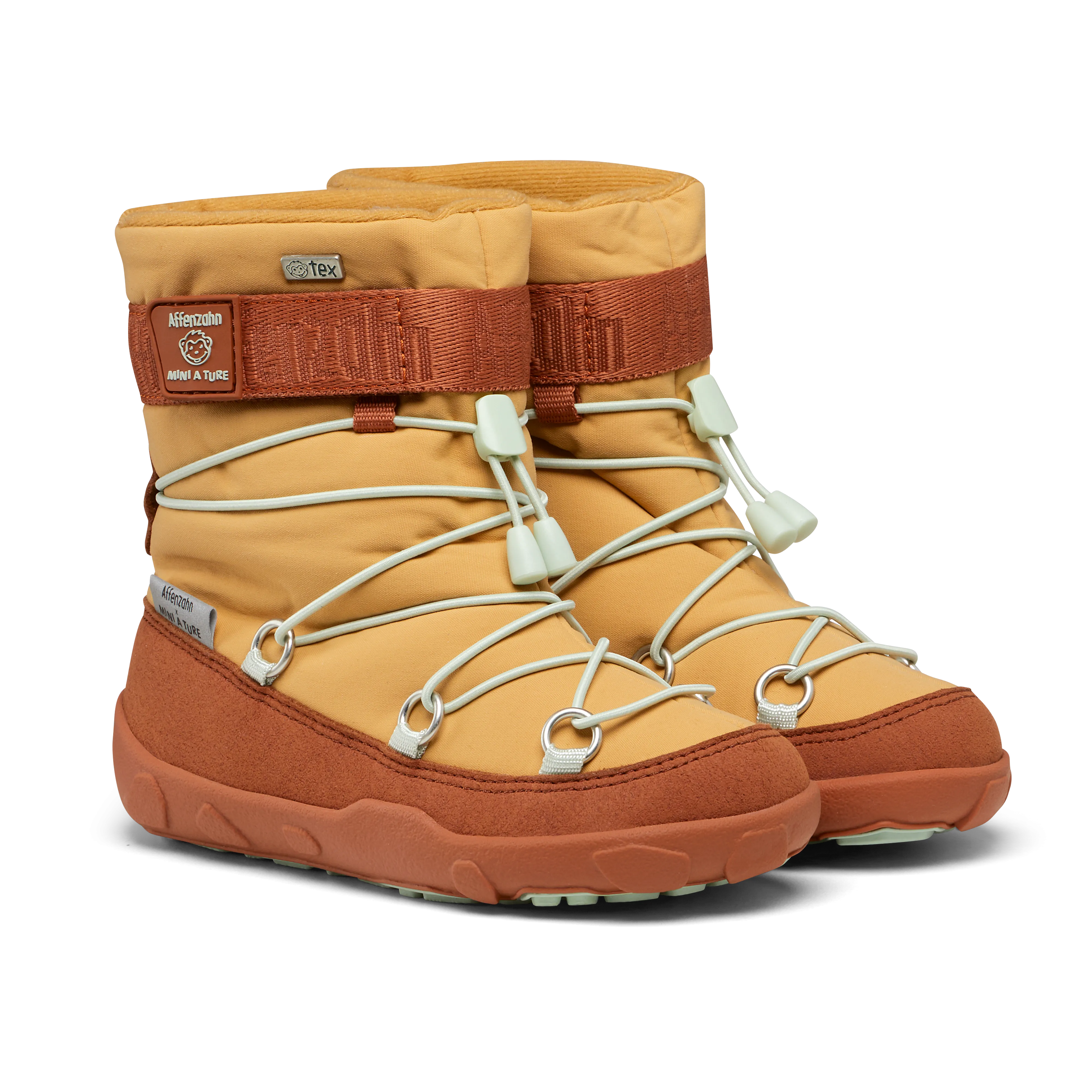 Affenzahn Snow Boot Vegan Snowy  MINI A TURE Yellow