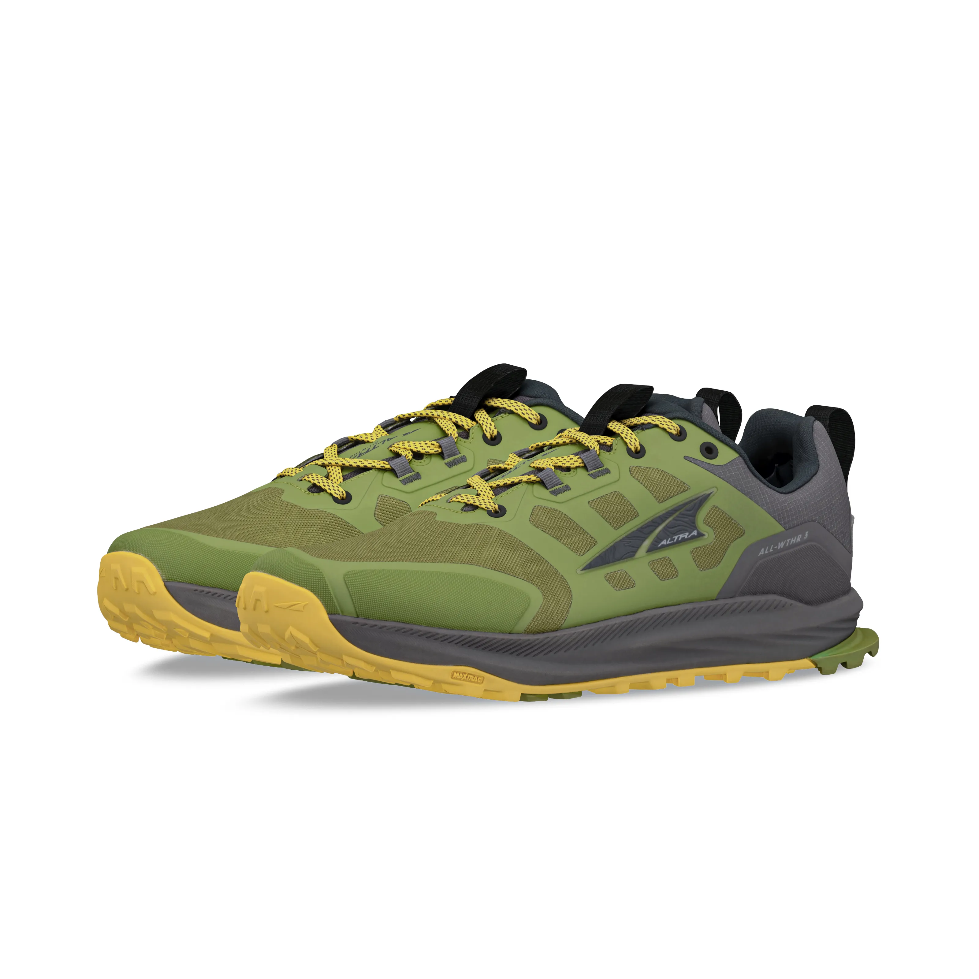 Altra Lone Peak 9 Waterproof Low Mens  Dusty Olive