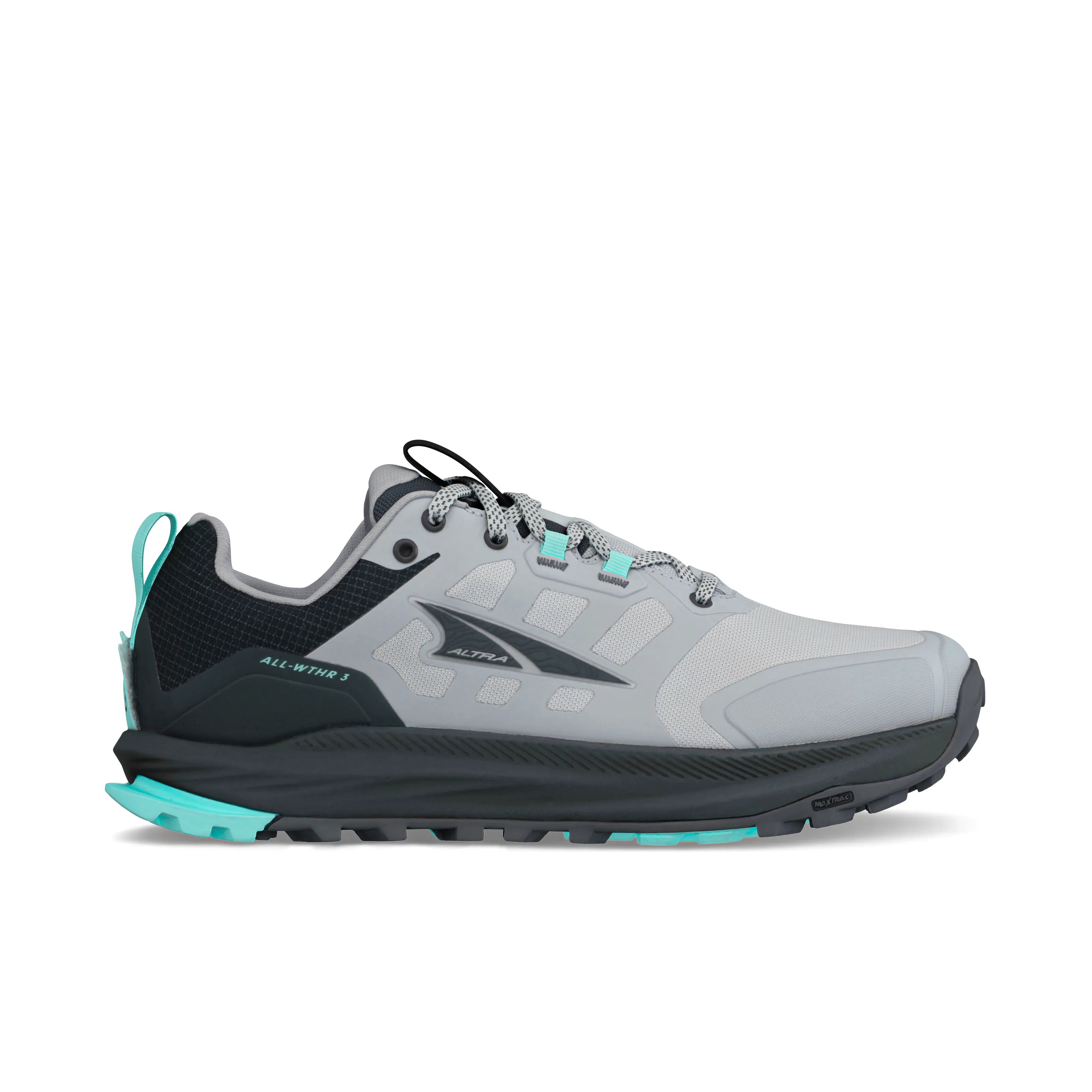 Altra Lone Peak 9 Waterproof Low Womens  Black/Gray