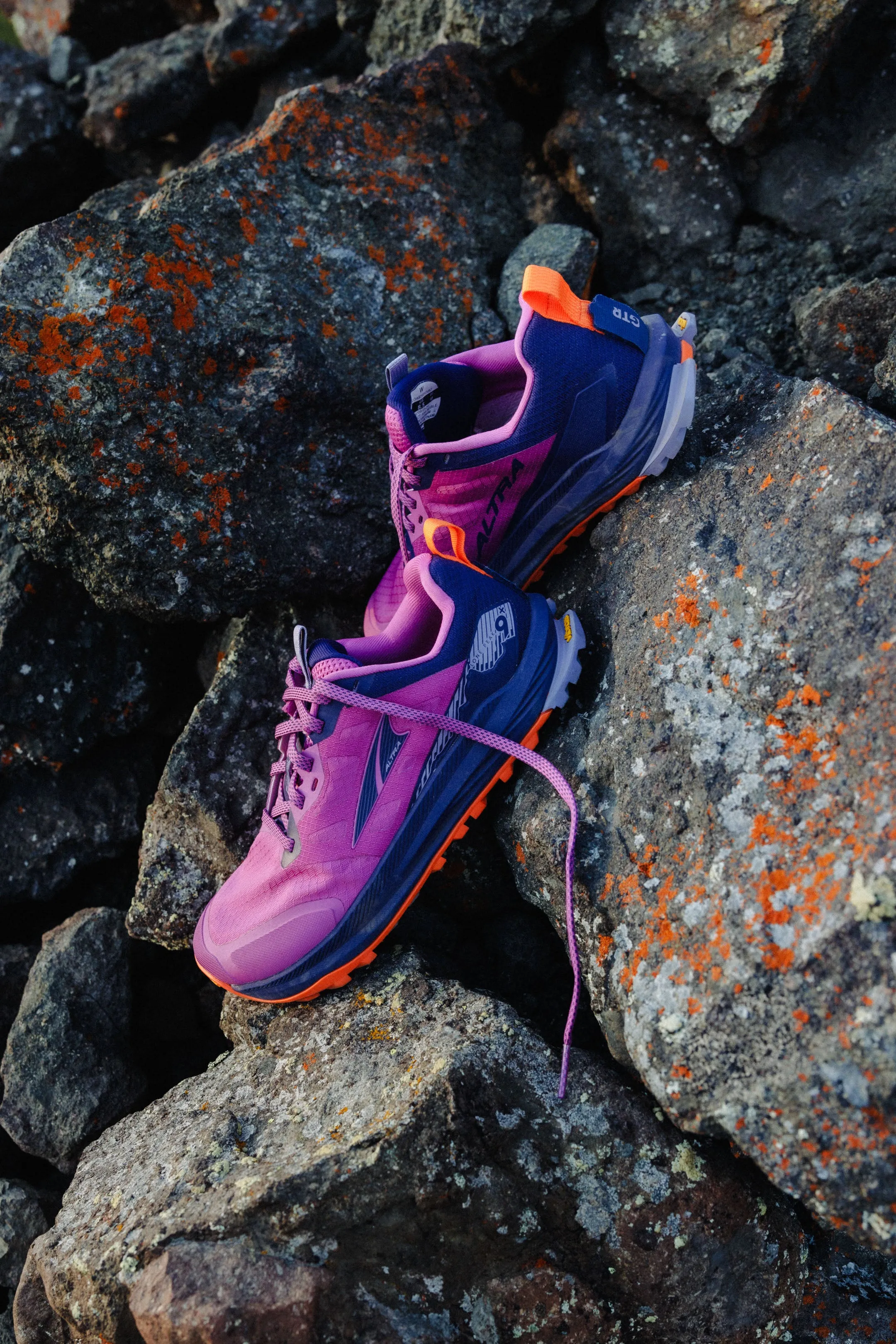 Altra Lone Peak 9  Womens  Purple/Orange