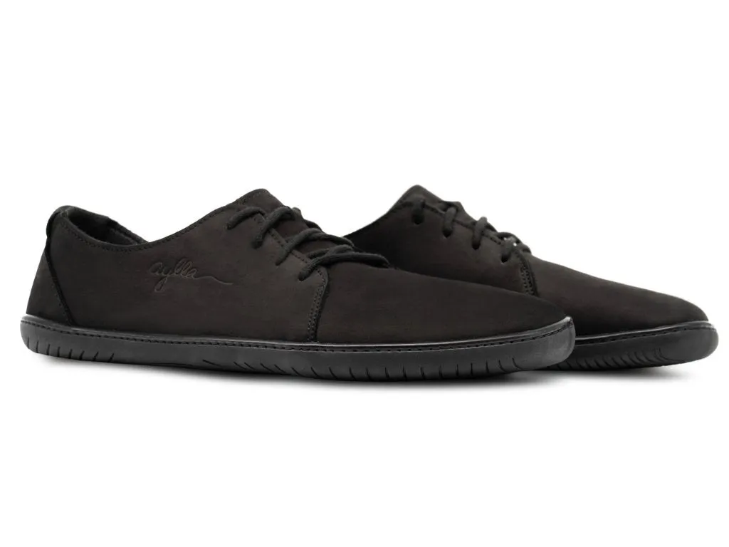 Aylla Inca Men's Black Nubuck