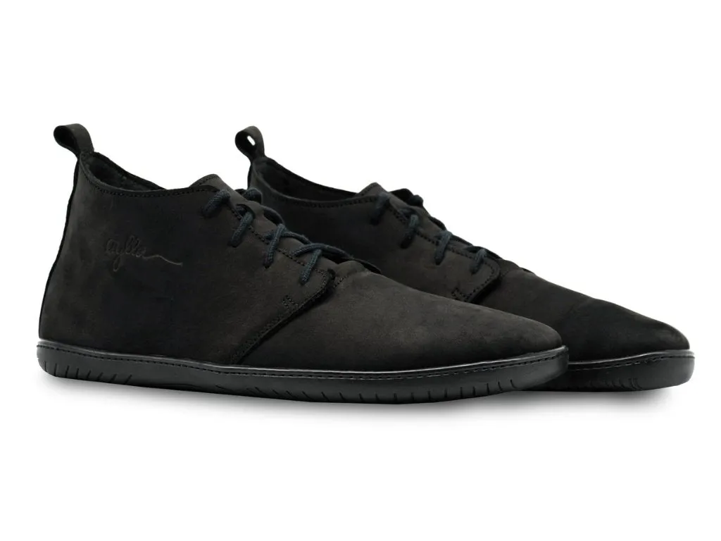 Aylla Tiksi Men's Black Nubuck