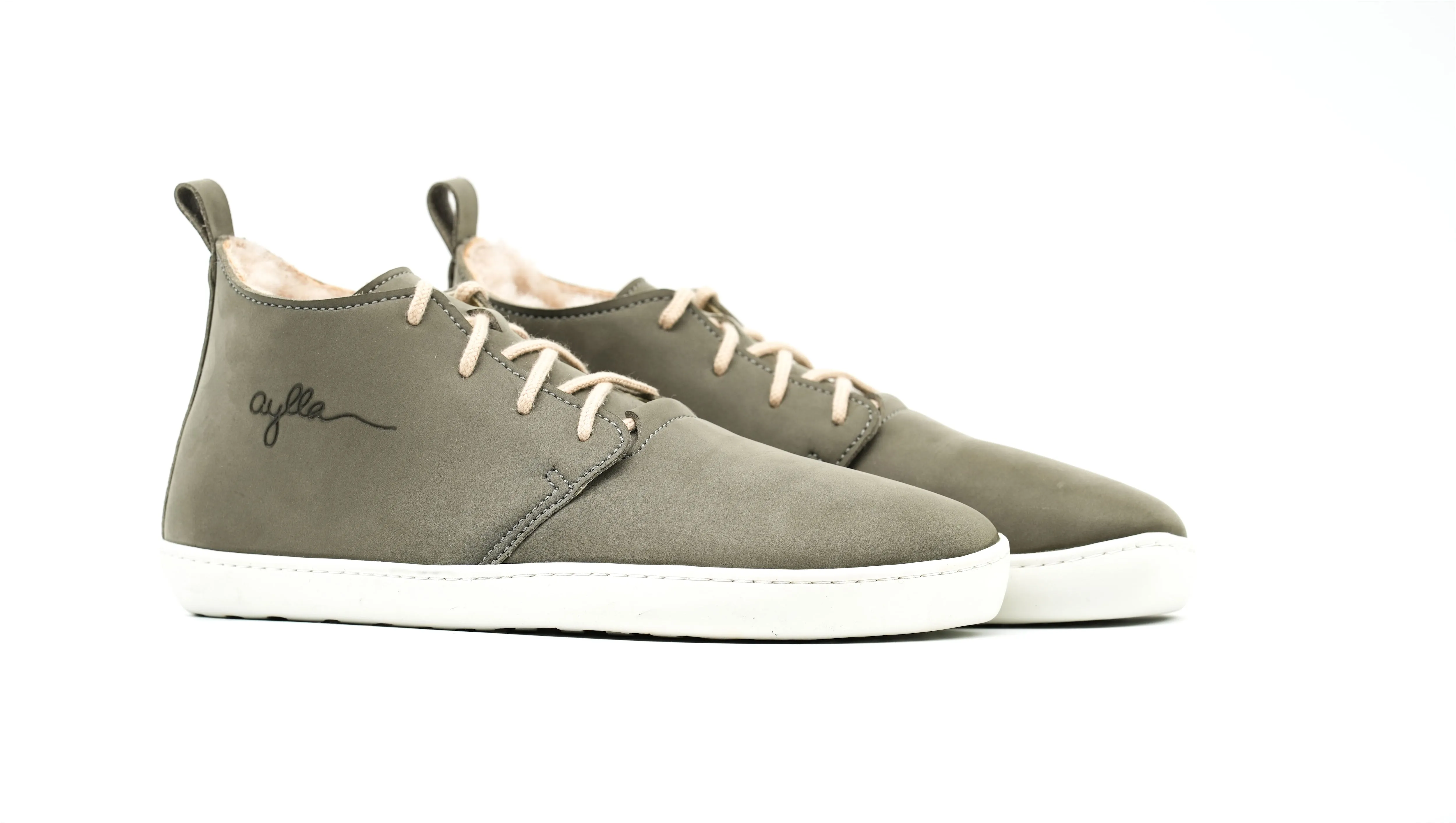 Aylla Tiksi Winter Women's  Imiteret Lder  Khaki
