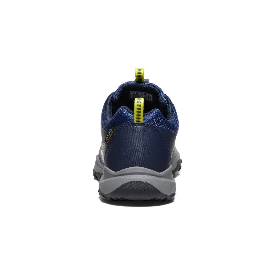Big Kids' Wanduro Waterproof Shoe  |  Sky Captain/Evening Primrose KEEN