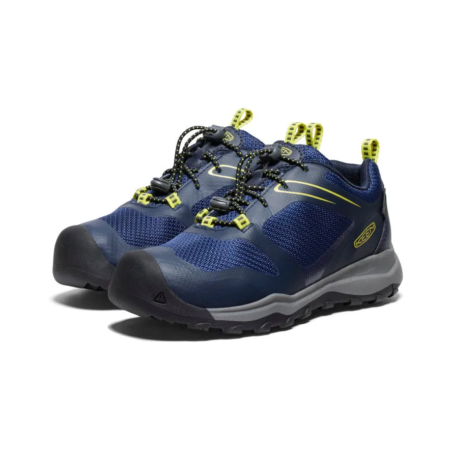 Big Kids' Wanduro Waterproof Shoe  |  Sky Captain/Evening Primrose KEEN