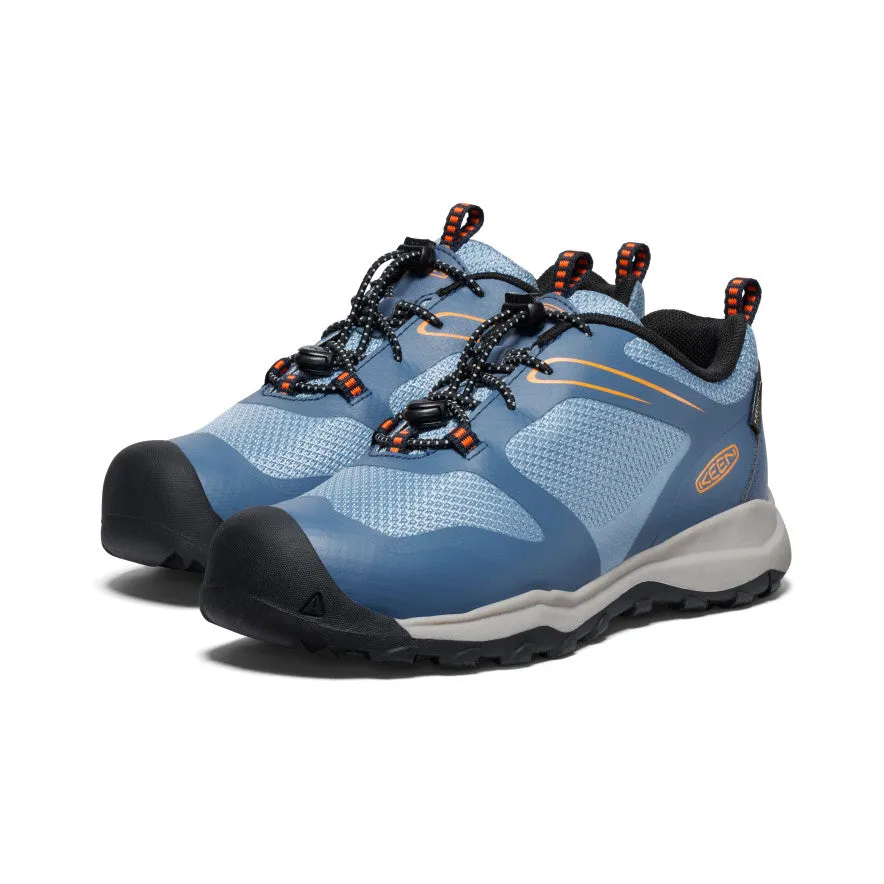 Big Kids' Wanduro Waterproof Shoe  |  Vintage Indigo/Scarlet Ibis KEEN