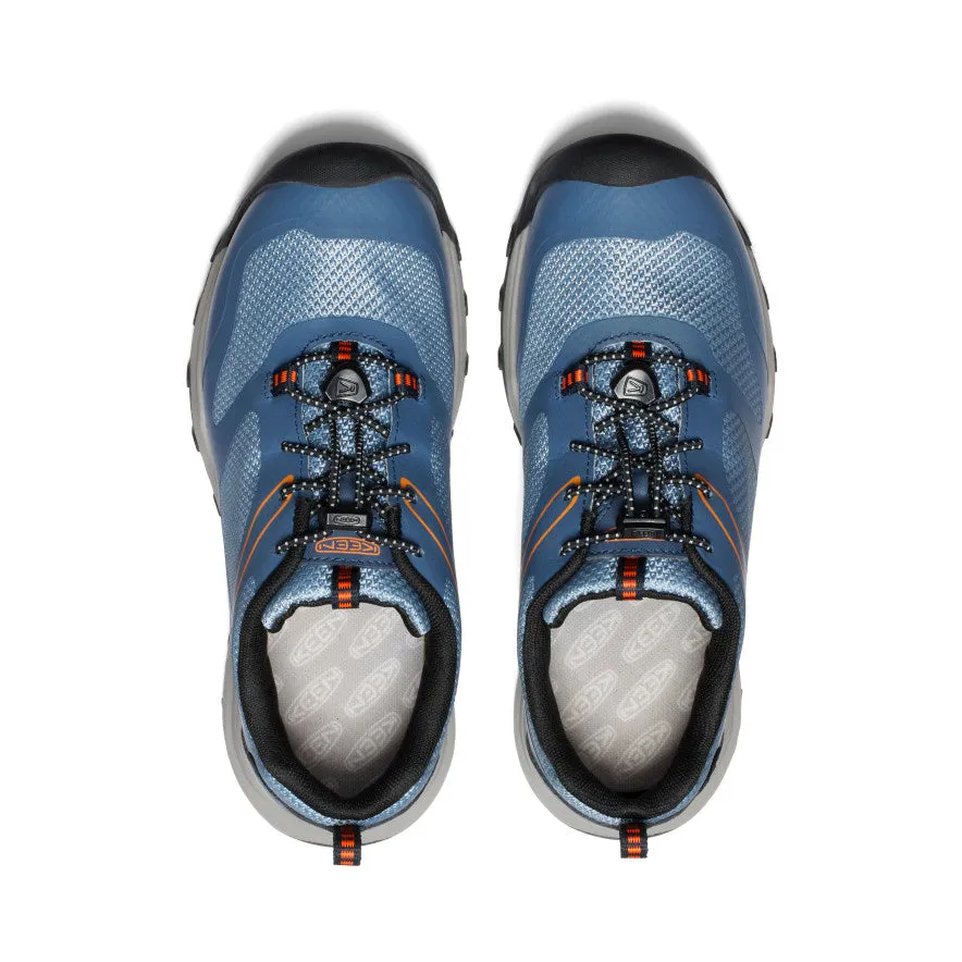 Big Kids' Wanduro Waterproof Shoe  |  Vintage Indigo/Scarlet Ibis KEEN