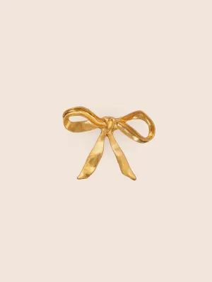 Bow Clip Gold Maguire