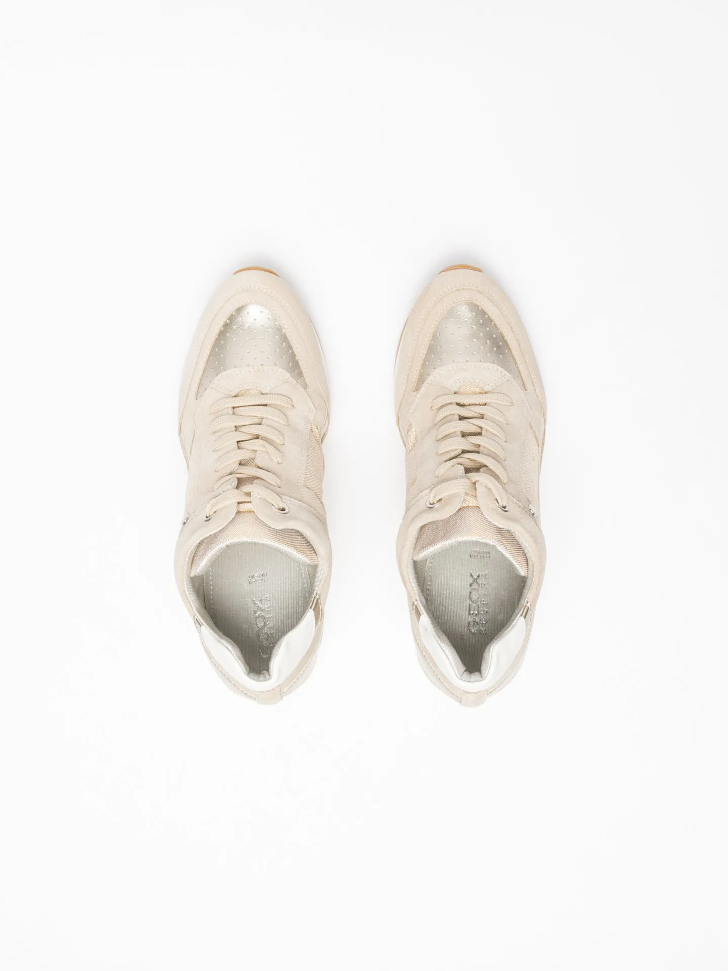 Brown Lace-up Trainers